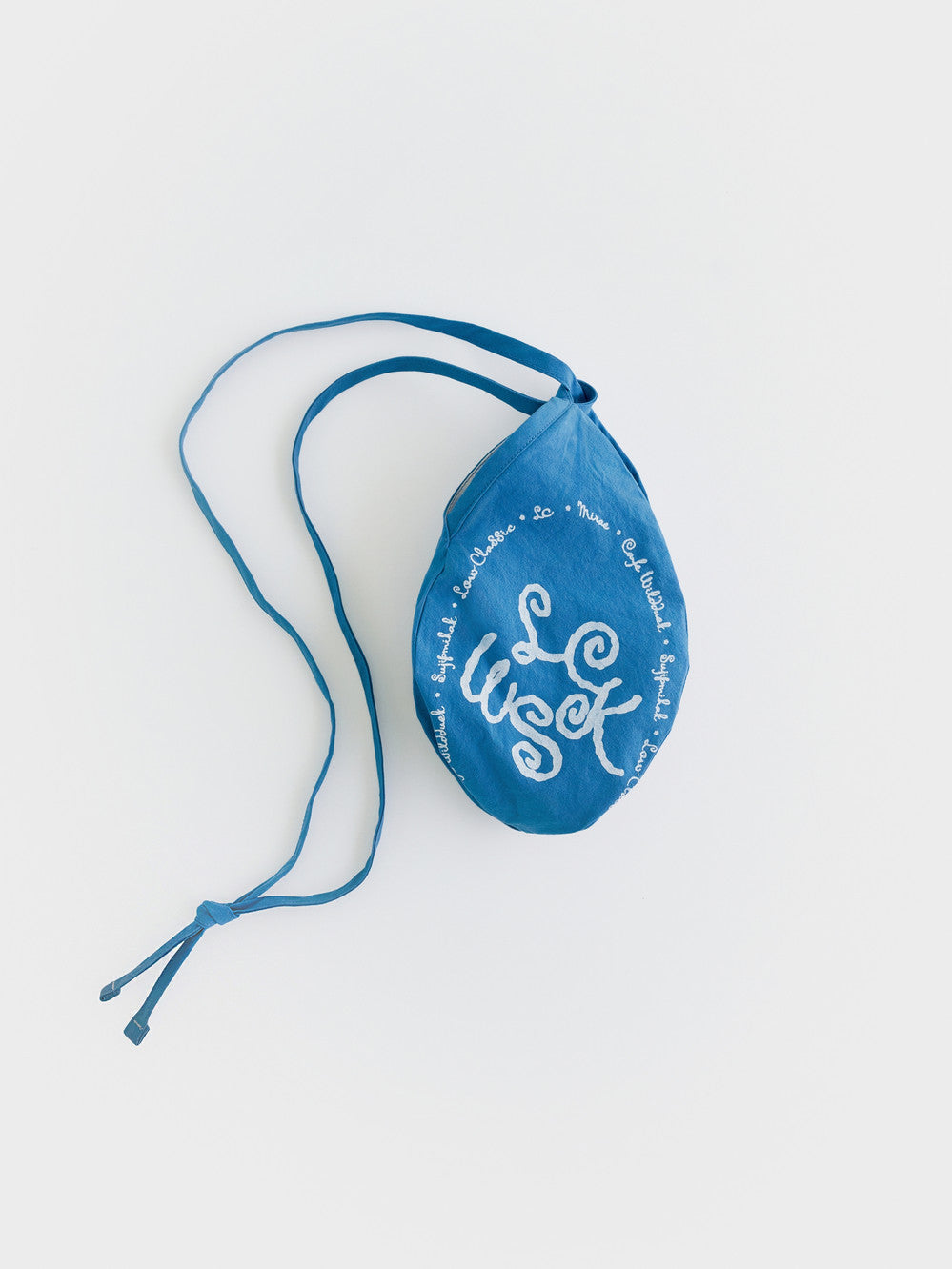 [Low Classic] Mirae Graphic Mini Cotton Bag_Blue