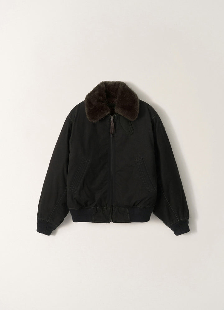 Nothing Written Maison pilot jacket (Black)