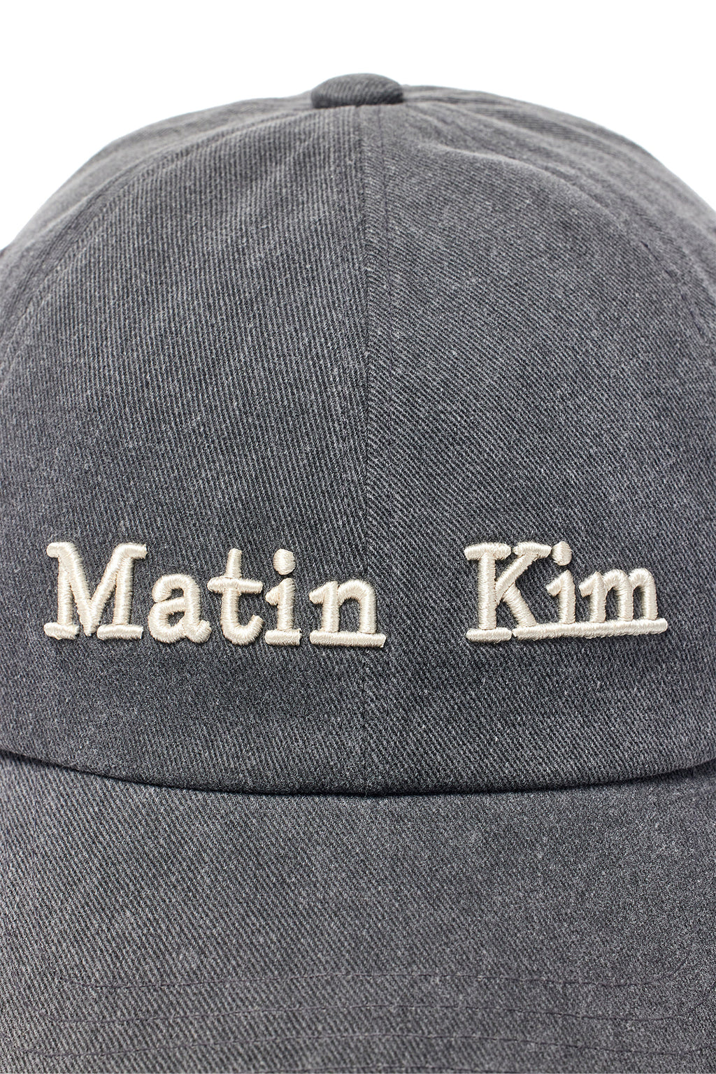 [matinkim] MATIN CLASSIC LOGO BALL CAP IN GREY