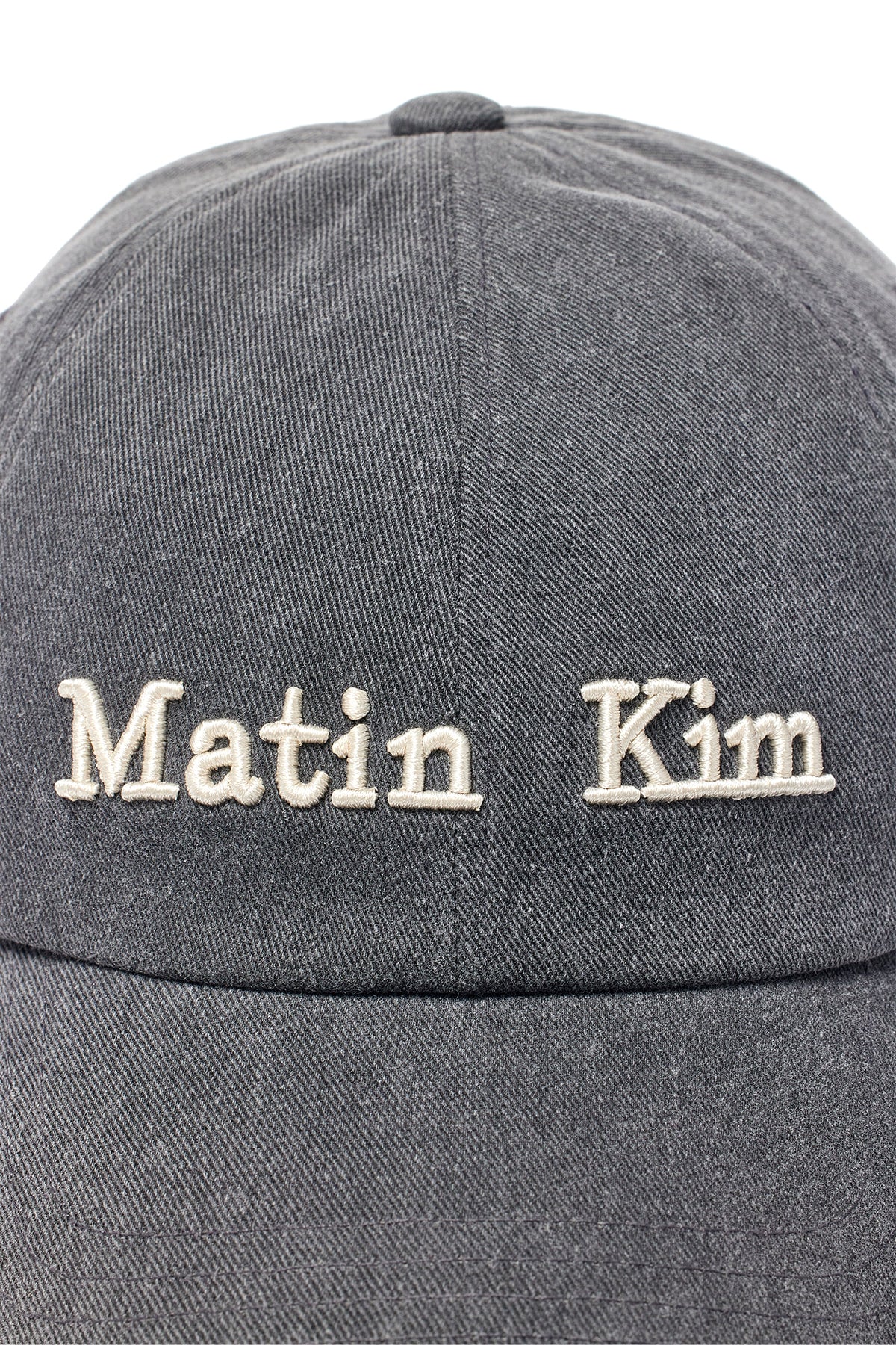[matinkim] MATIN CLASSIC LOGO BALL CAP IN GREY