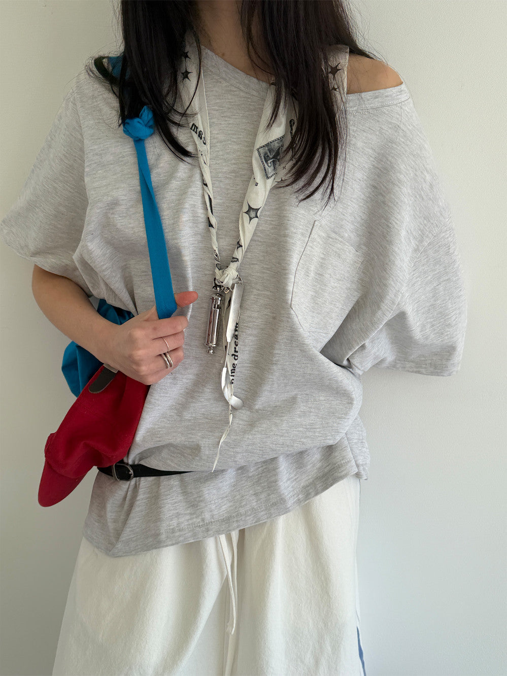 [Low Classic] Pipe Dream Scarf_Ivory