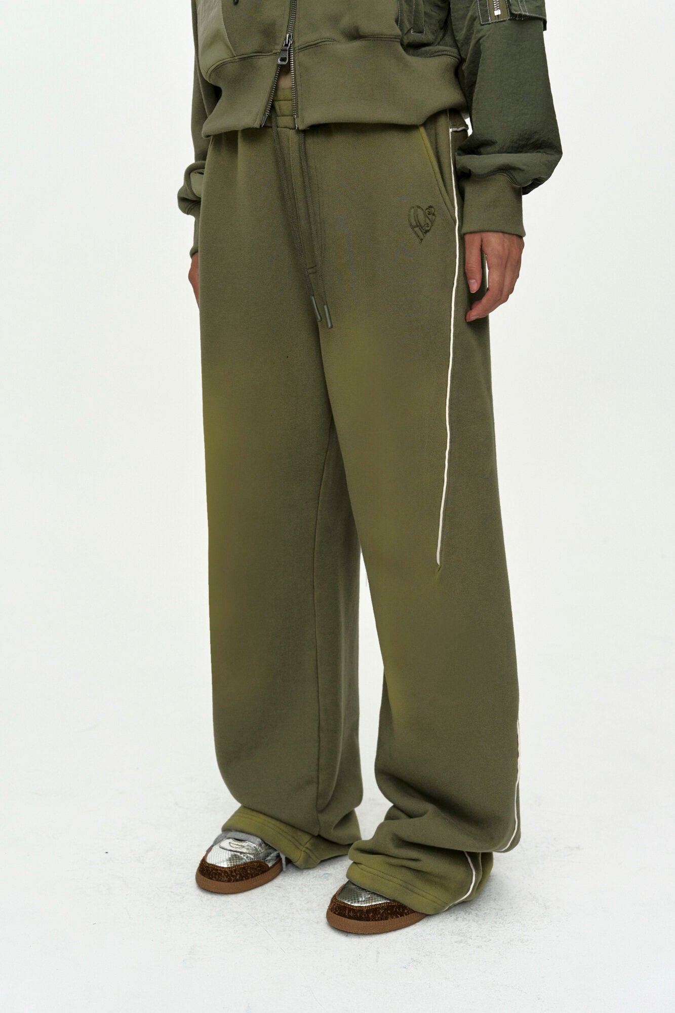 Andersson Bell Unisex Piping Line Dyed Sweat Pants