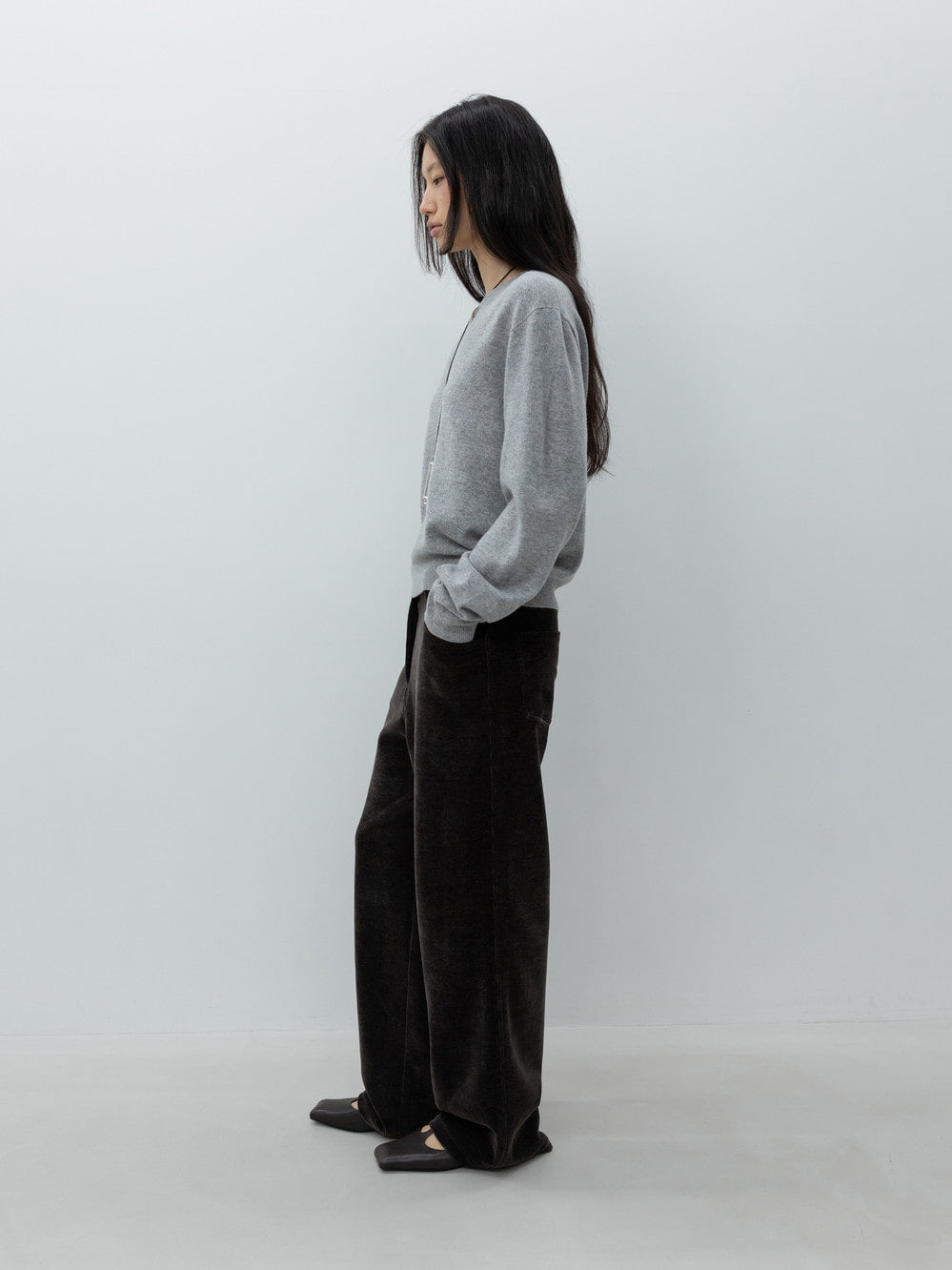 Low Classic Stretch Corduroy Soft-Fit Pants Brown