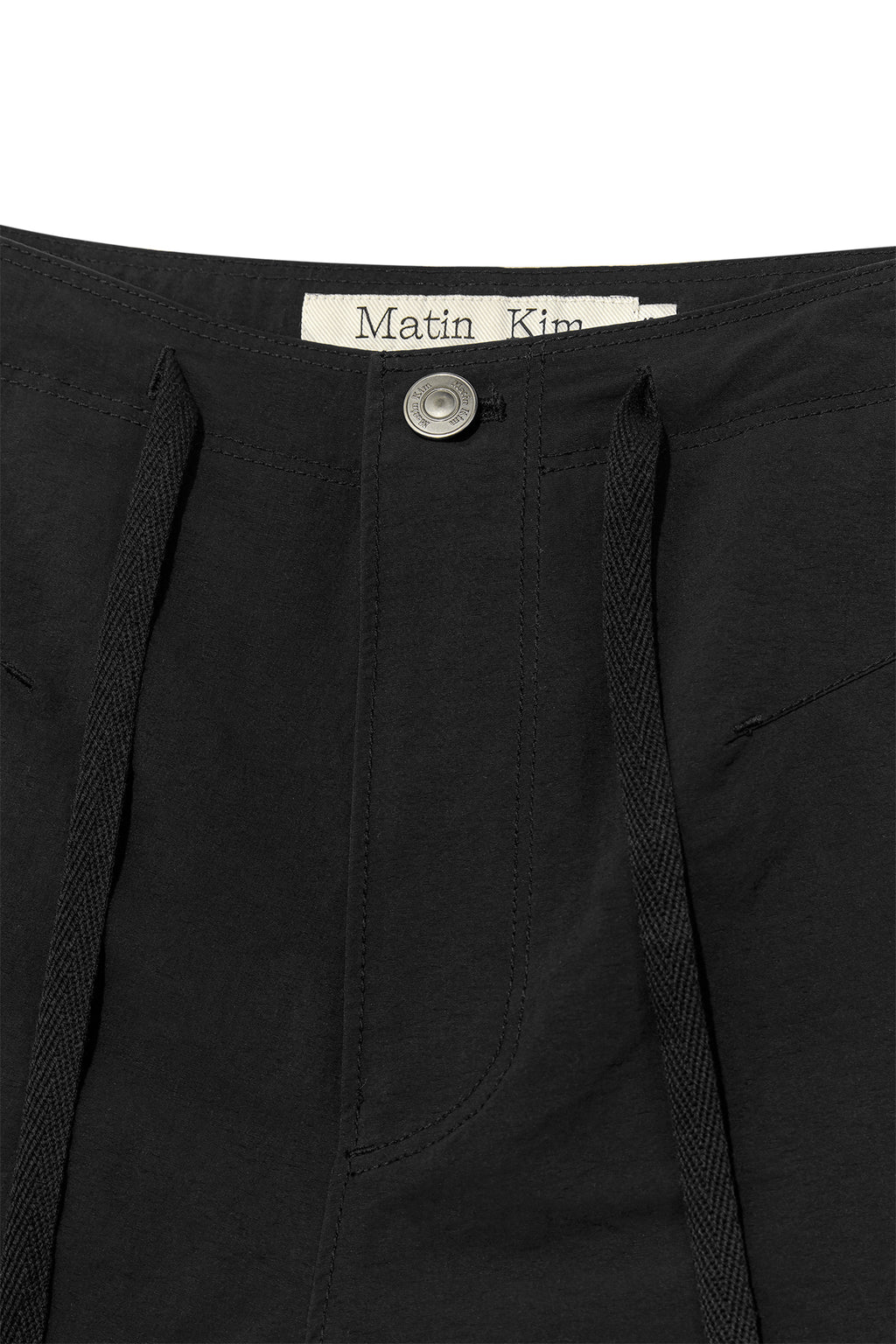 Matinkim Nylon String Half Pants IN Black