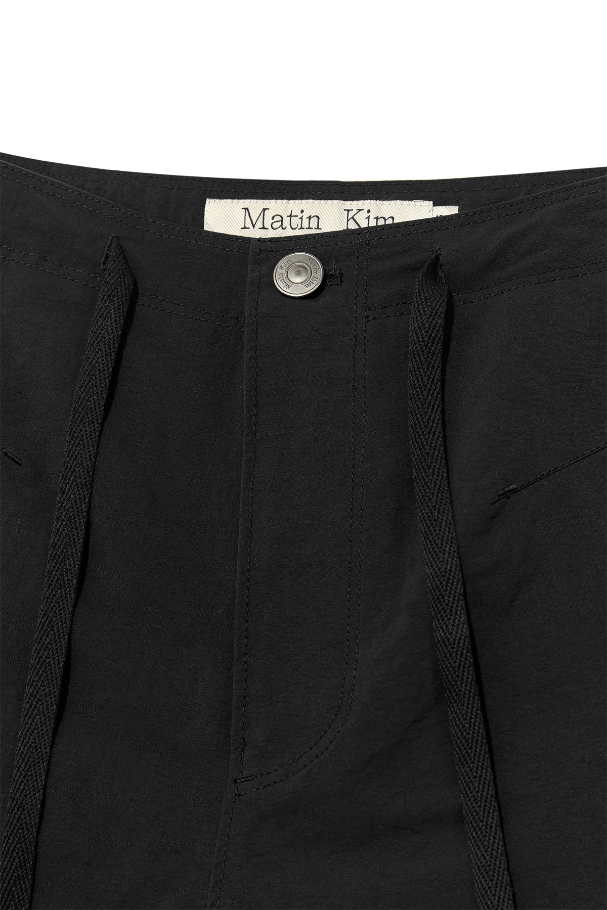 Matinkim Nylon String Half Pants IN Black