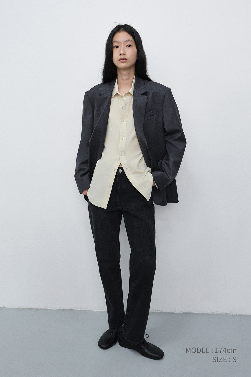 Dunst Slick Cigarette Jeans Black