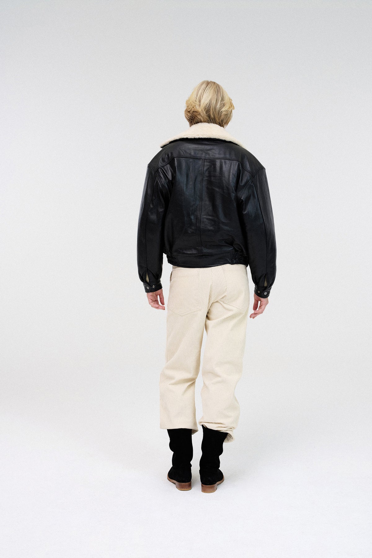 Nothing Written Classic G-1 flight jacket (Black)