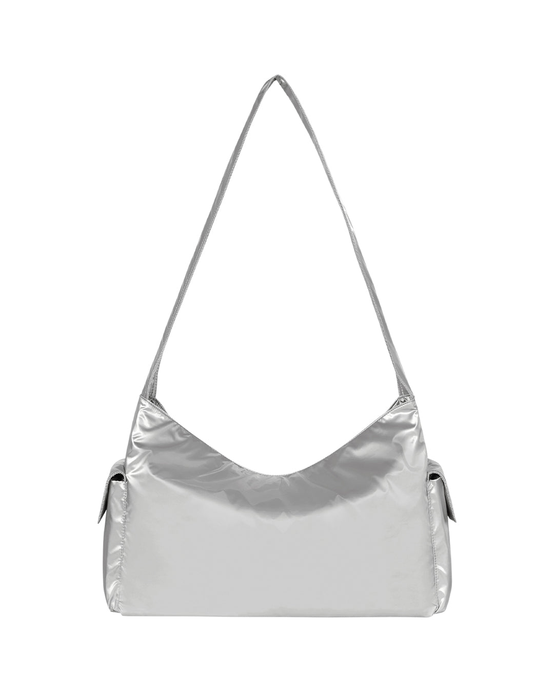 Slouch Pocket Bag · Silver