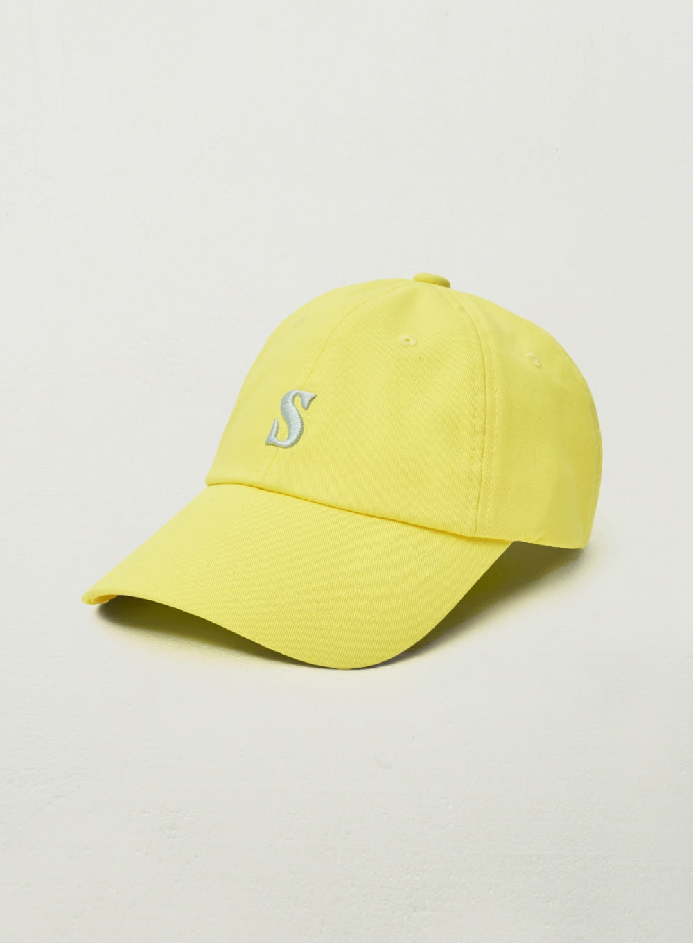 [satur] Classic Small Logo Ball Cap - Yellow