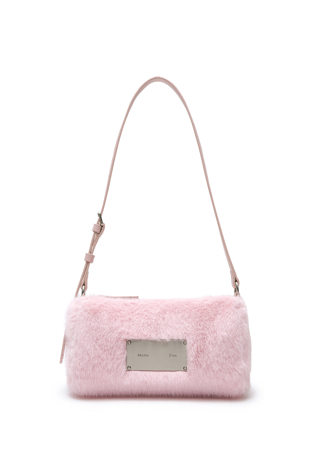 [matinkim] SOFT FUR MINI SHOULDER BAG IN PINK