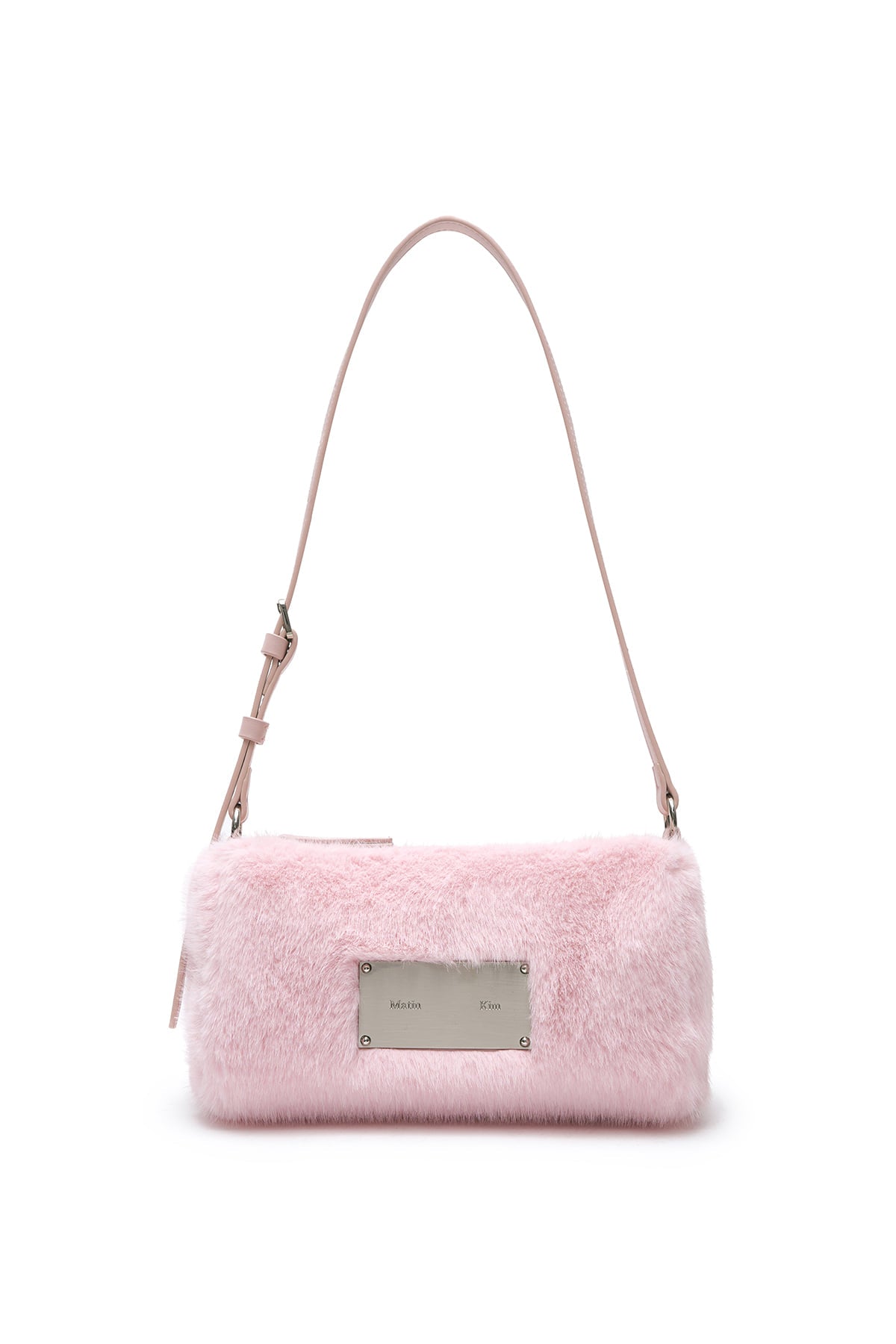[matinkim] SOFT FUR MINI SHOULDER BAG IN PINK