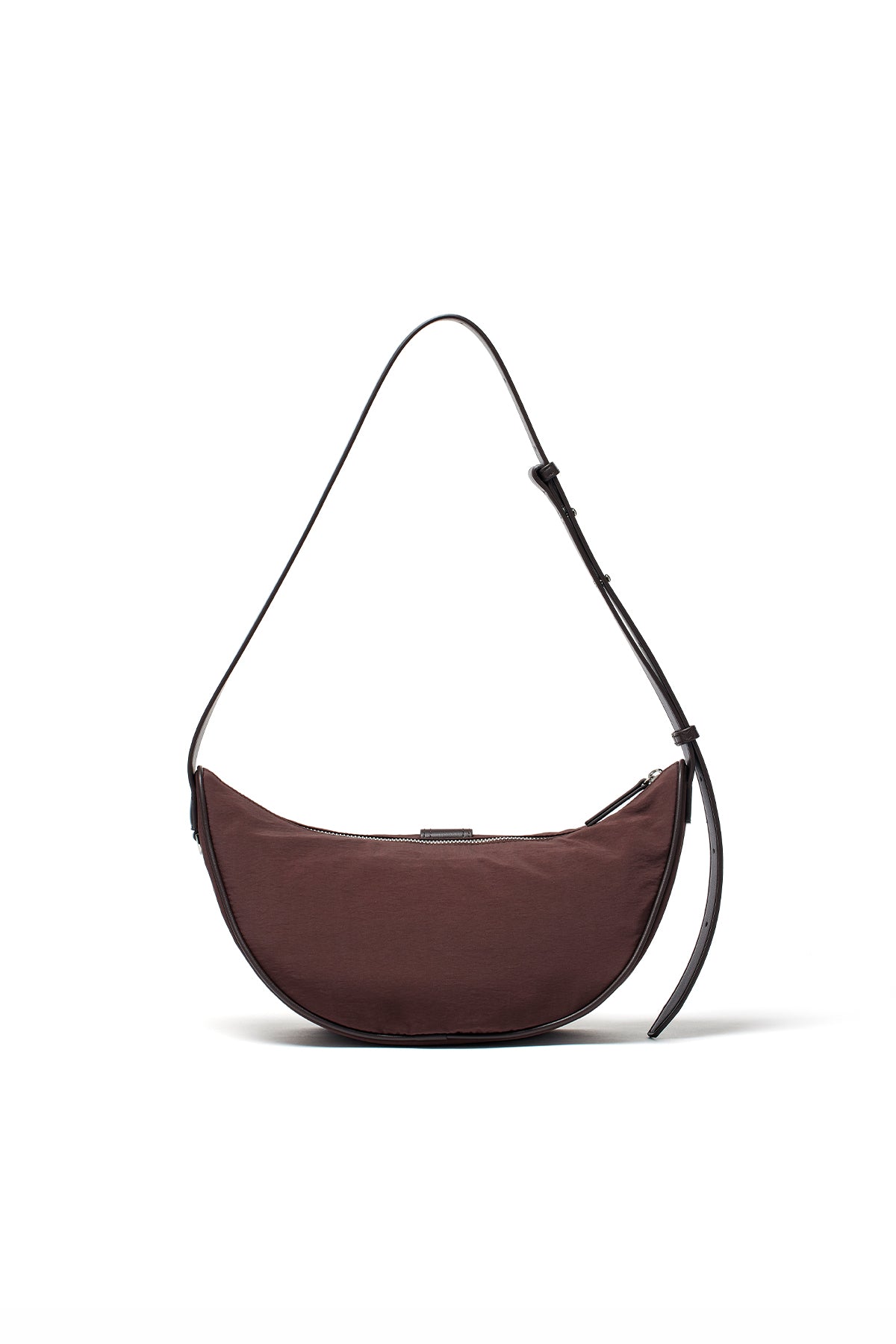 [matinkim] BUCKLE HOBO BAG IN BROWN