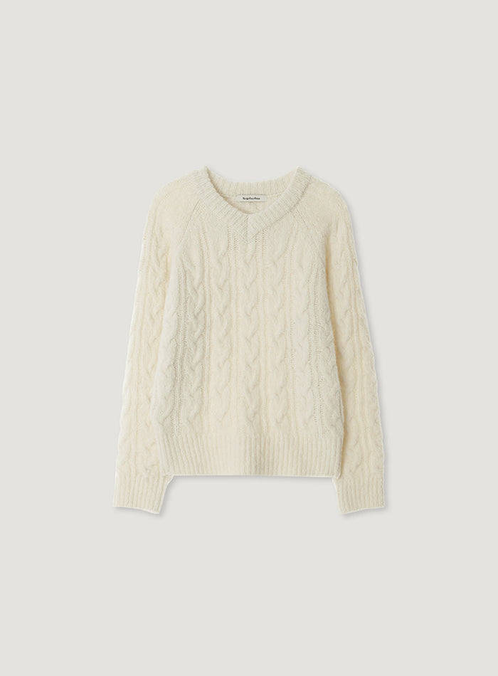 Mango Maniplease Nell Cable Knit