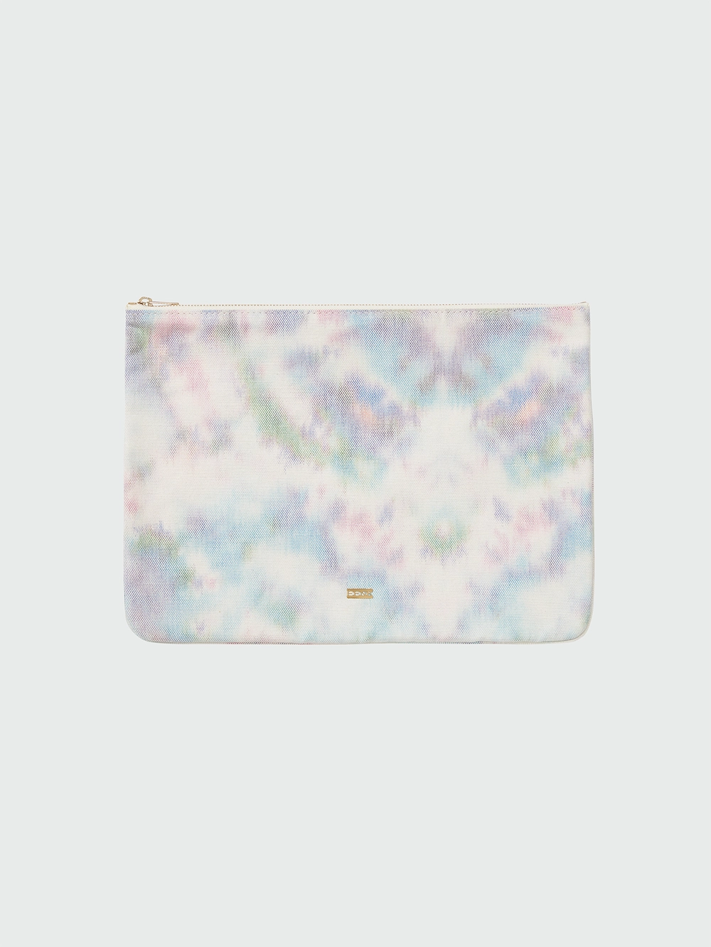 EENK Logo Detailed Zip-Up Pouch Set - Pink Multi