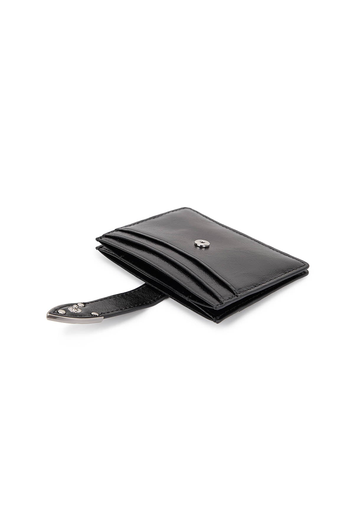 Matinkim Western Buckle Card Wallet IN Black