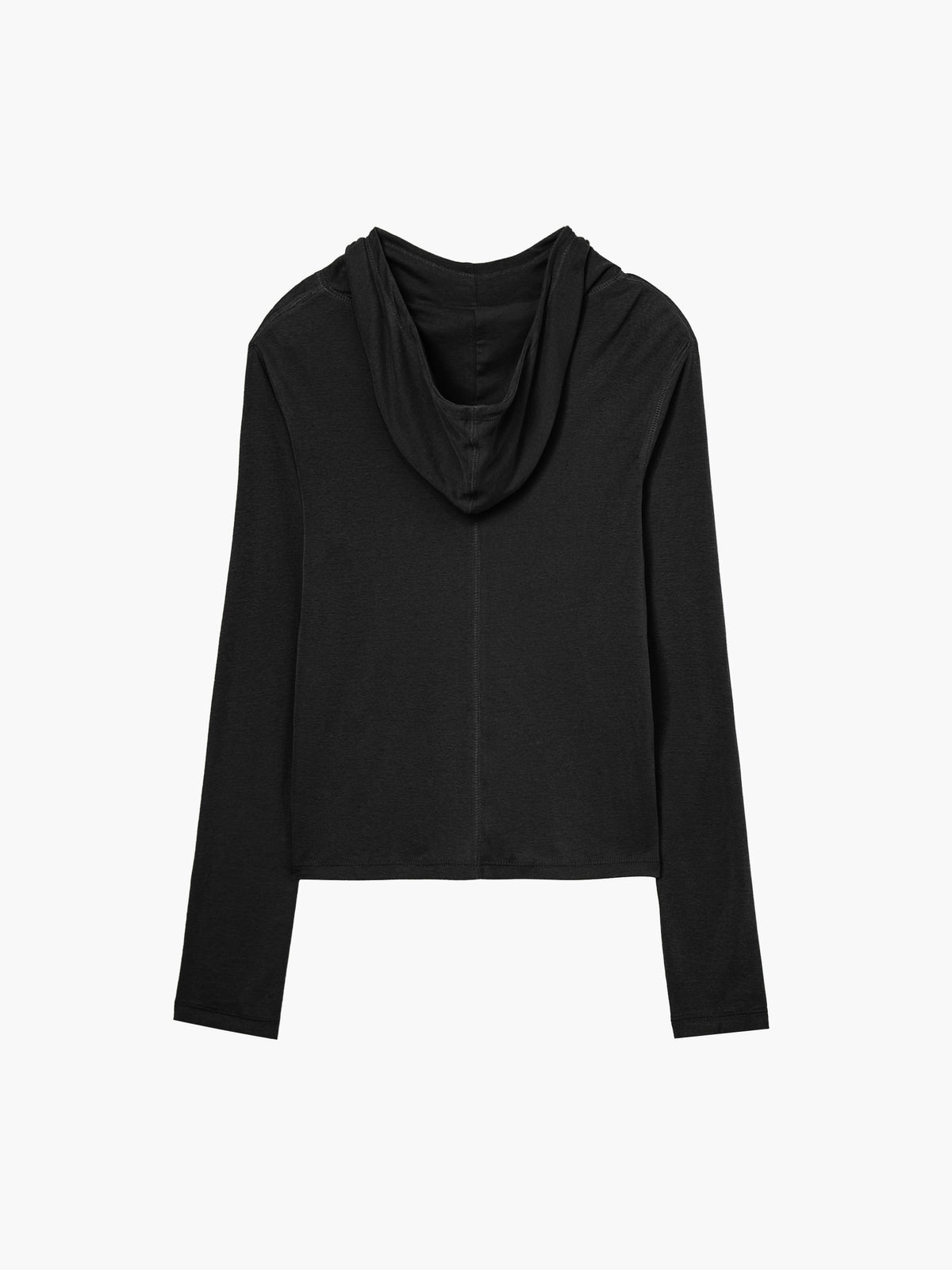 Margesherwood Highneck Hoodie Long Sleeve black