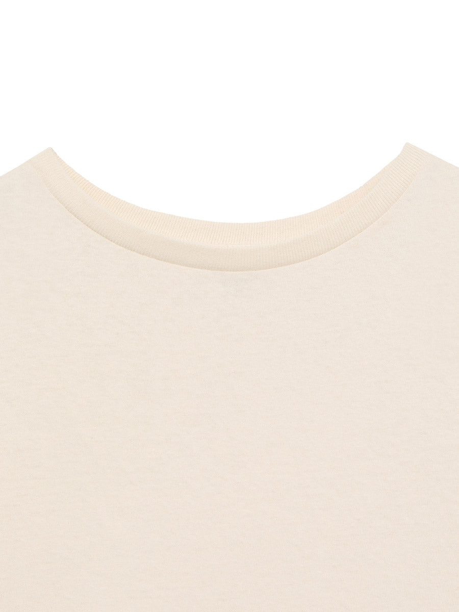GLOWNY G Classic Tee (Ivory)