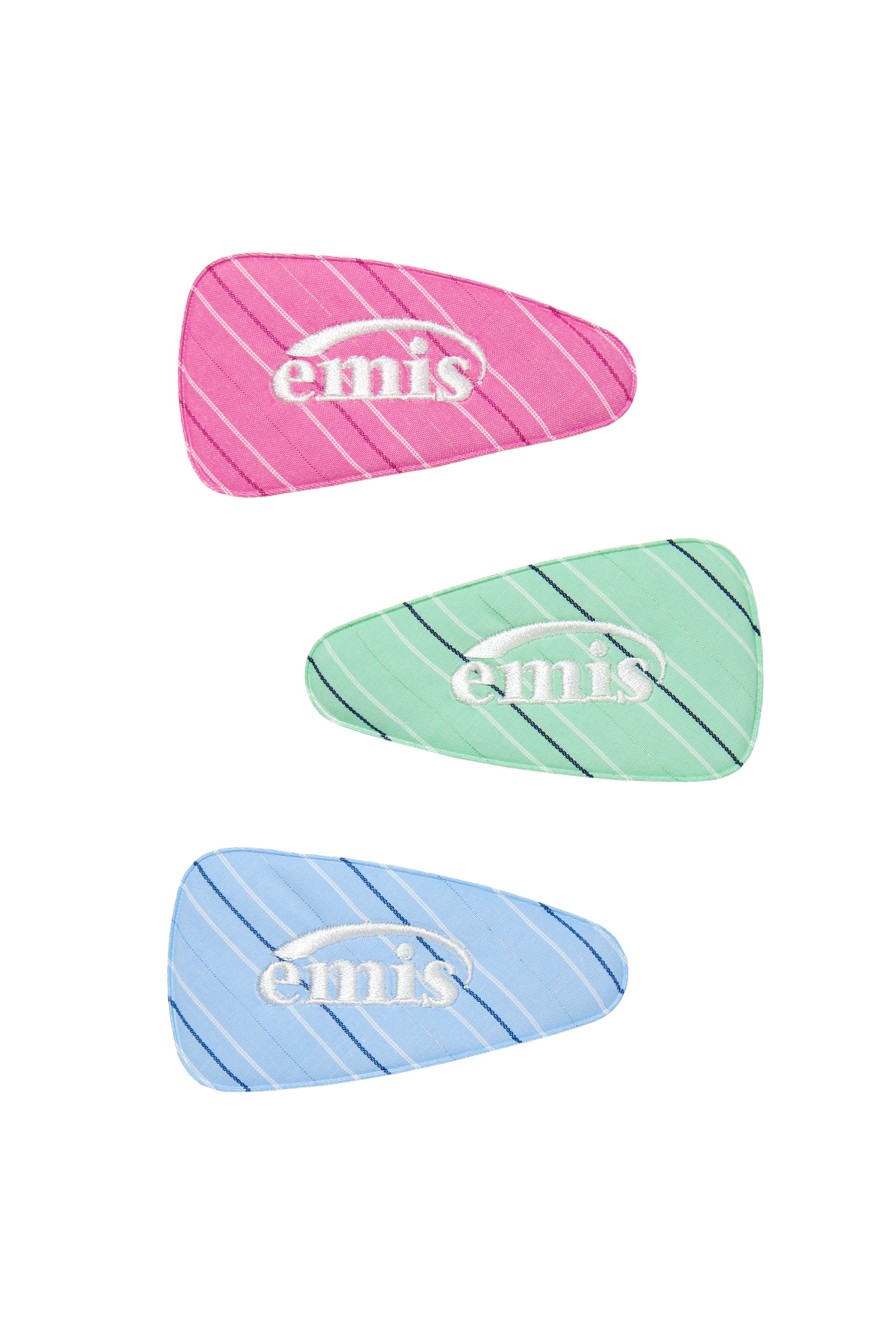 GLITTER STRIPE WIDE HAIRPIN