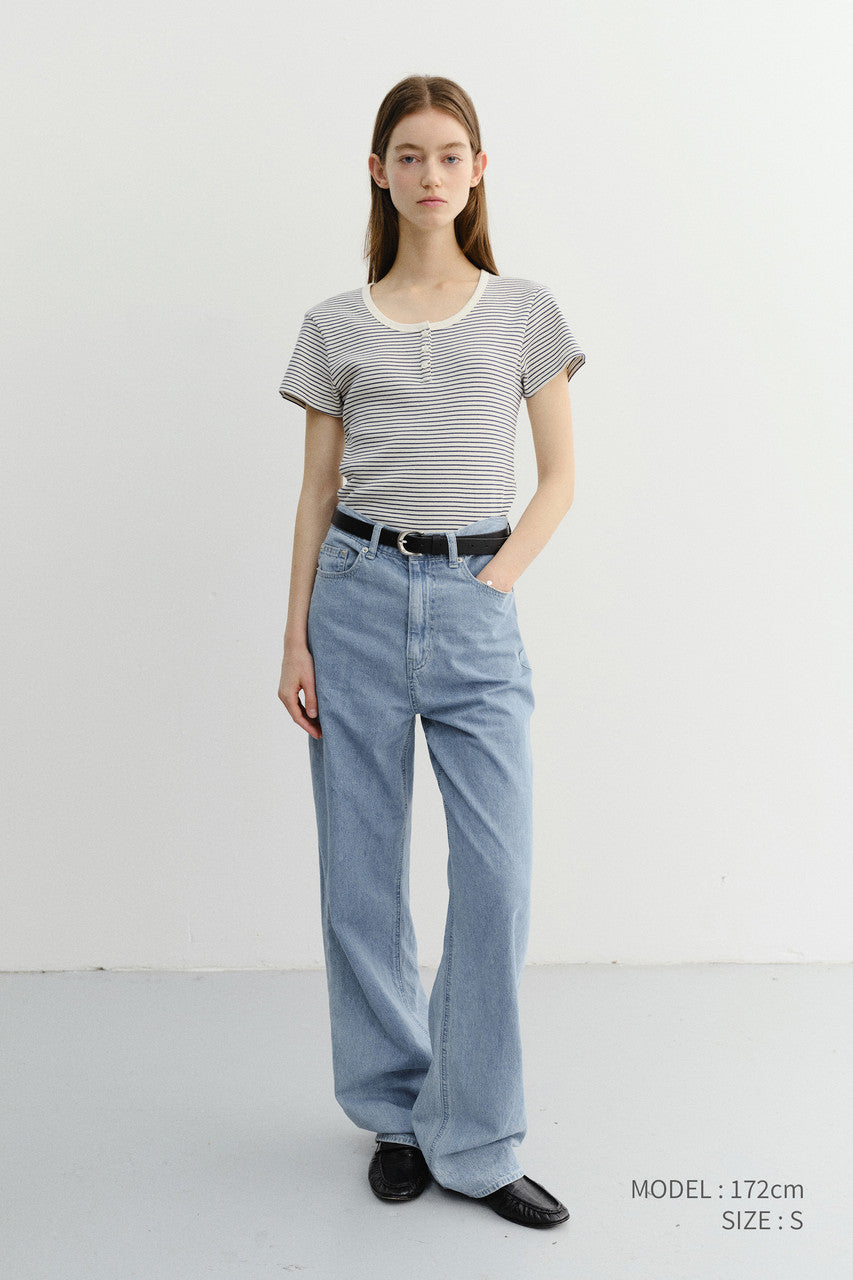 Dunst Summer Straight Jeans Light Blue
