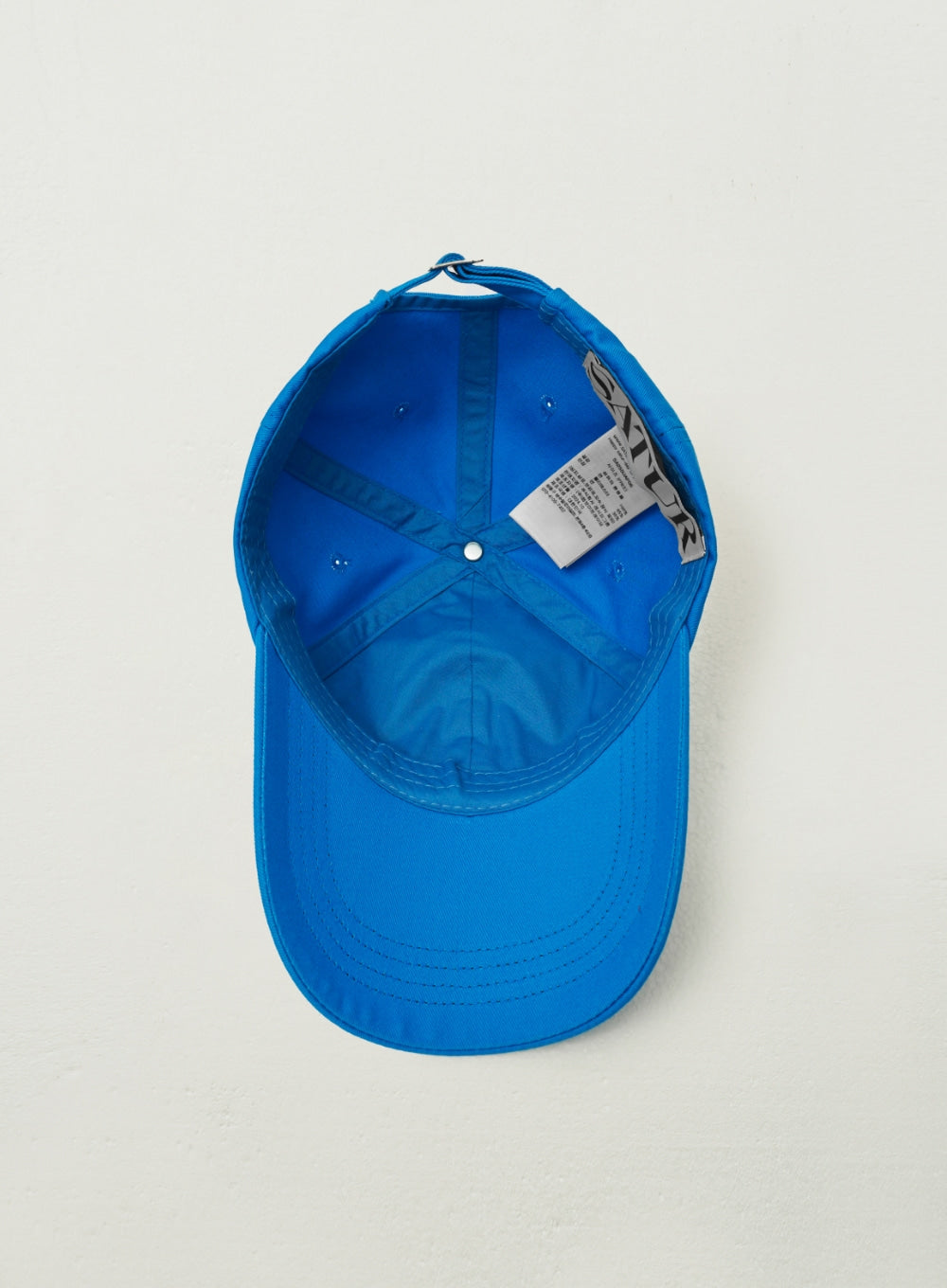 [satur] Classic Small Logo Ball Cap - Blue
