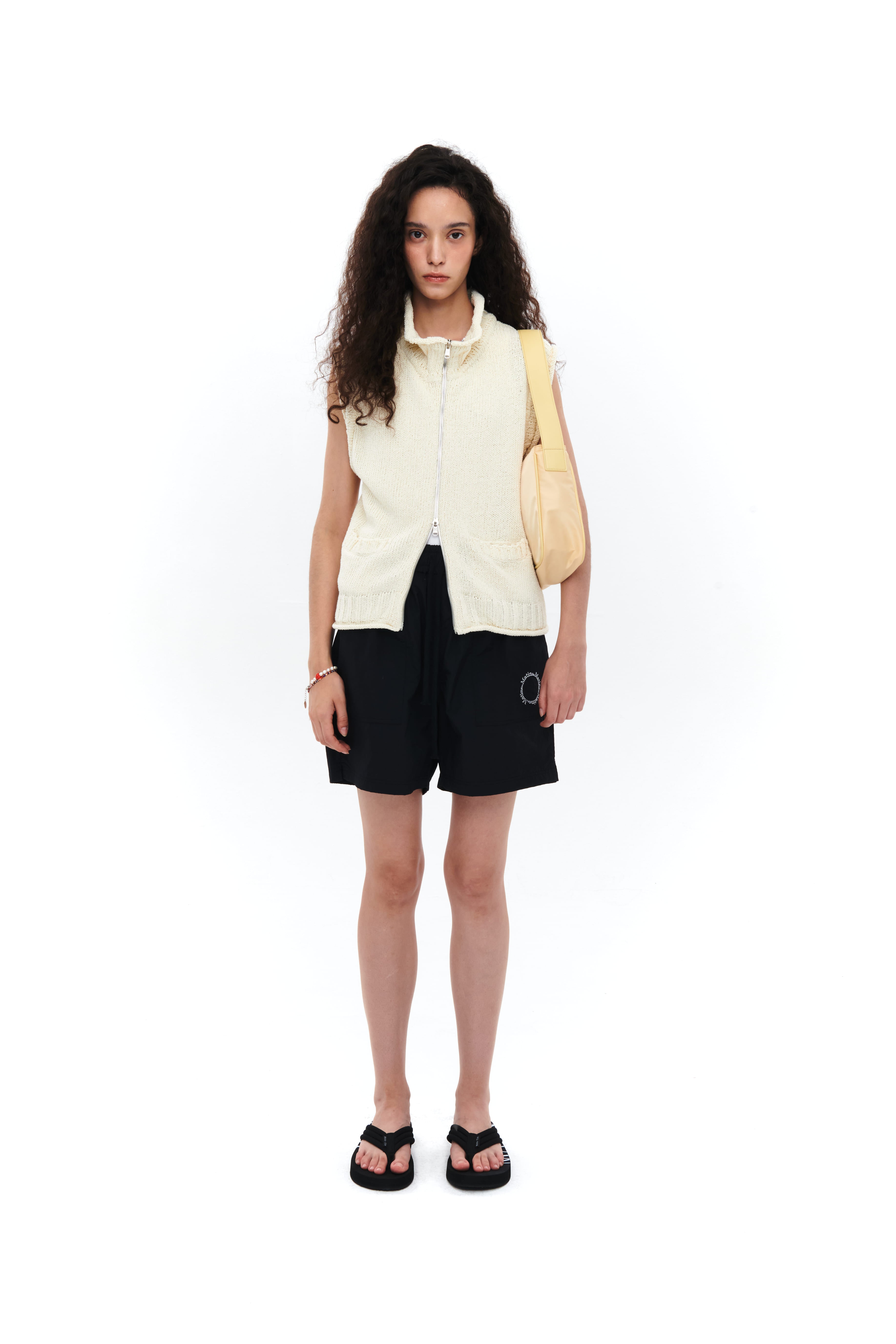 Matinkim Buckle Bag IN Light Yellow