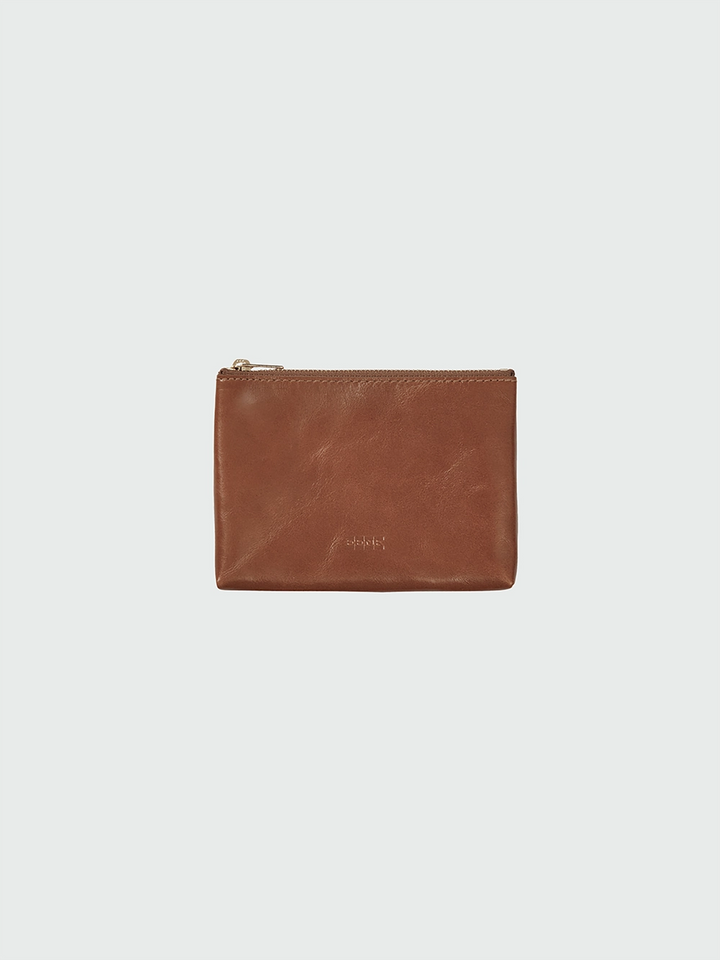 EENK Leather Coin Pouch - Brown