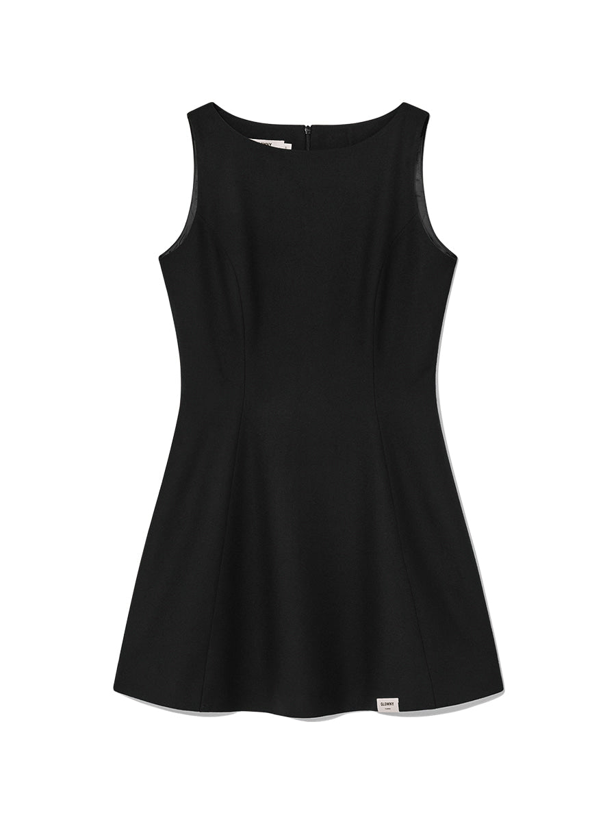 GLOWNY G Chloe Mini Dress (Black)
