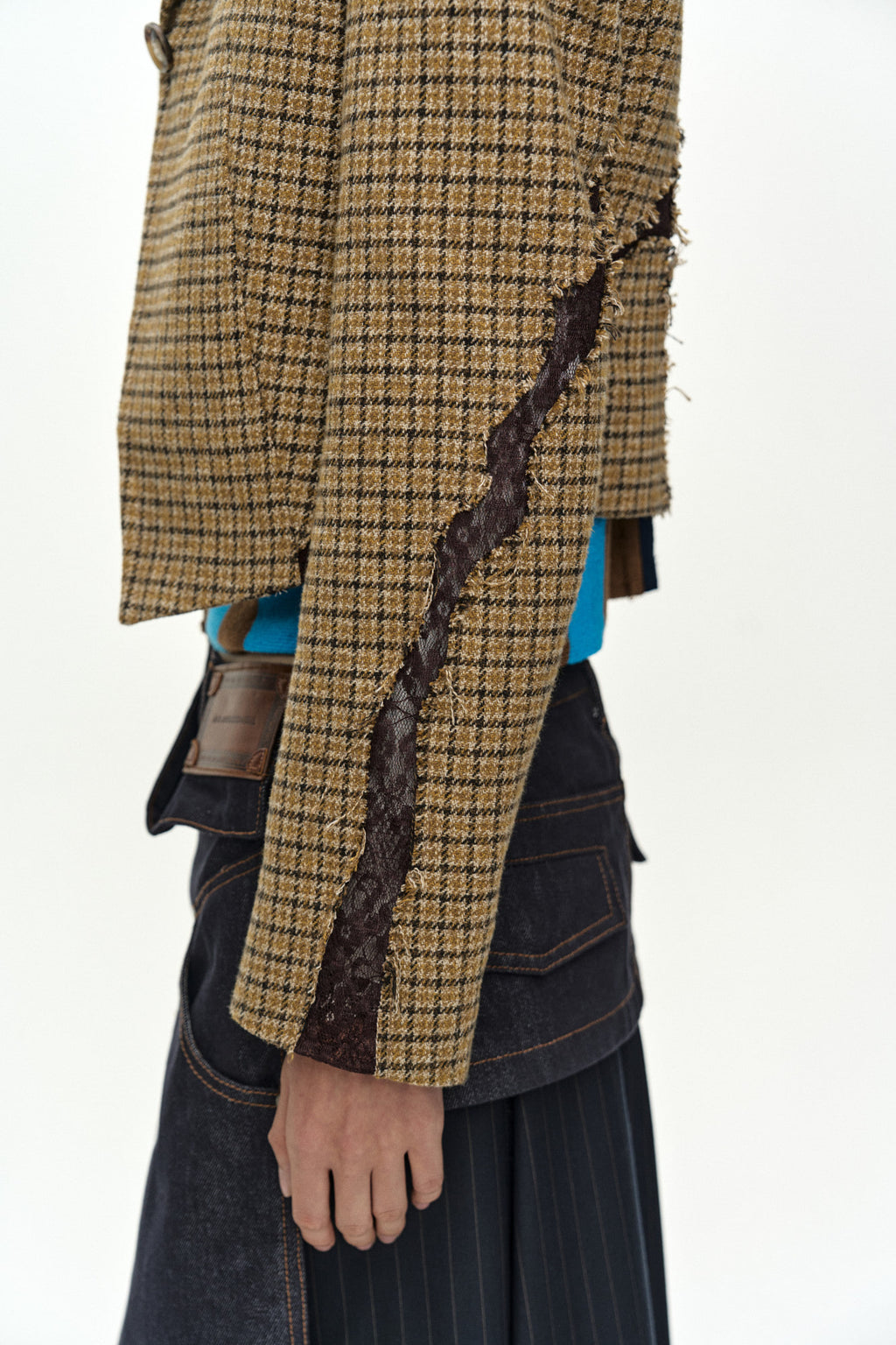 Andersson Bell Lace Cut-Out Blazer