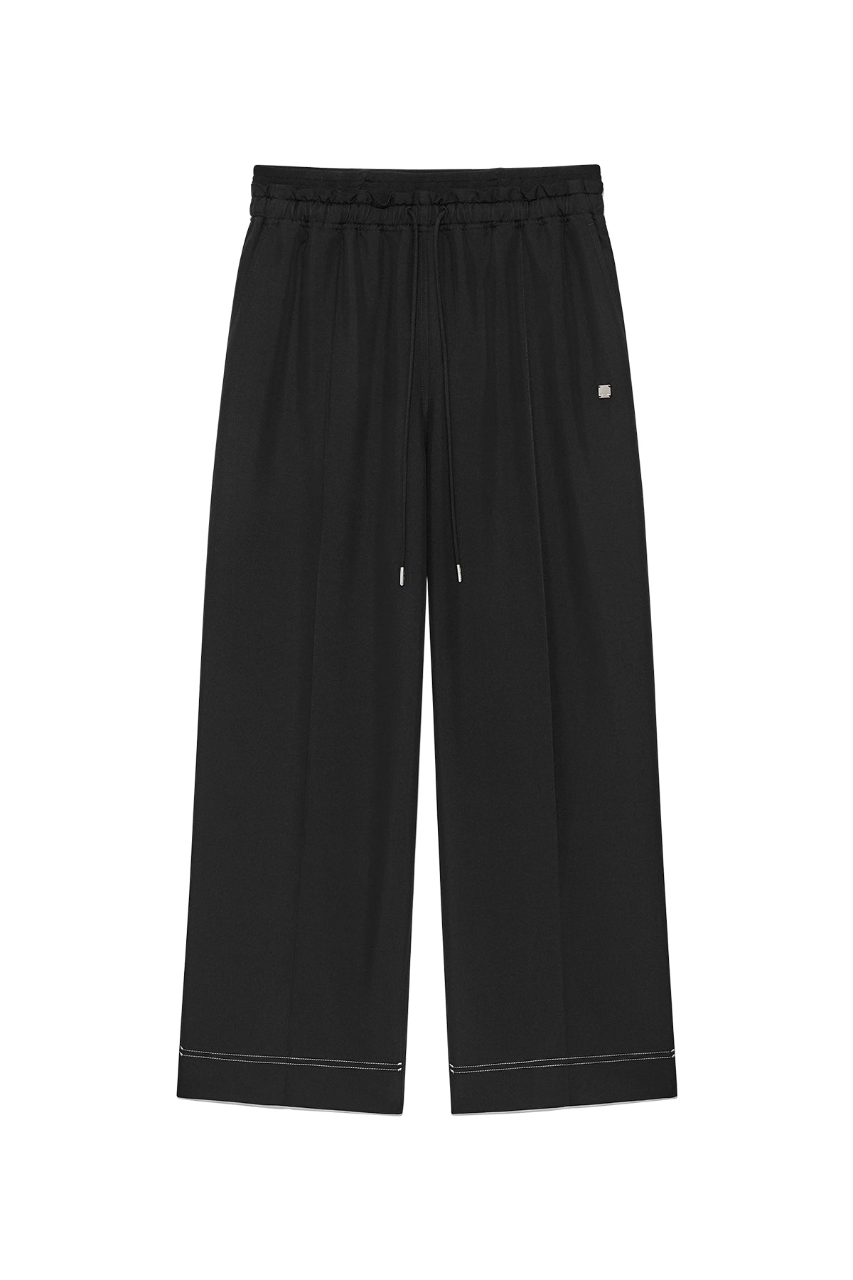 Matinkim Layered Banding Sweatpants IN Black
