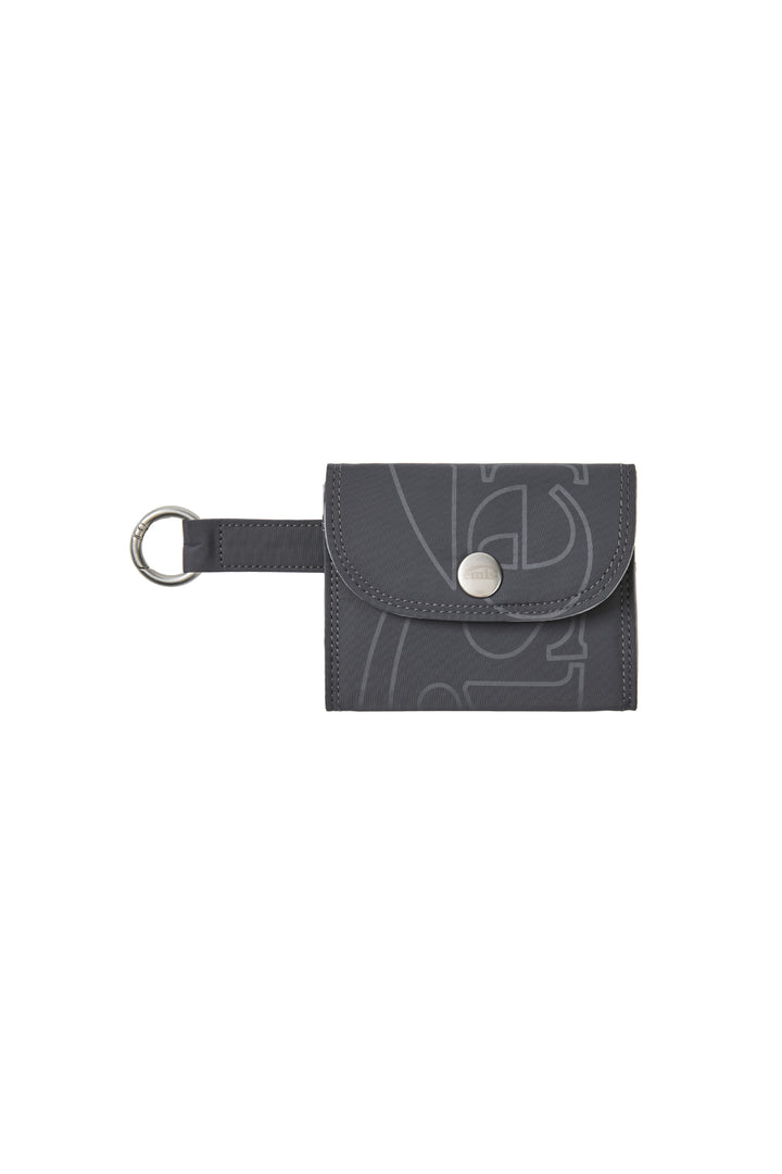 EMIS Out Line Logo Card Holder-Dark Gray