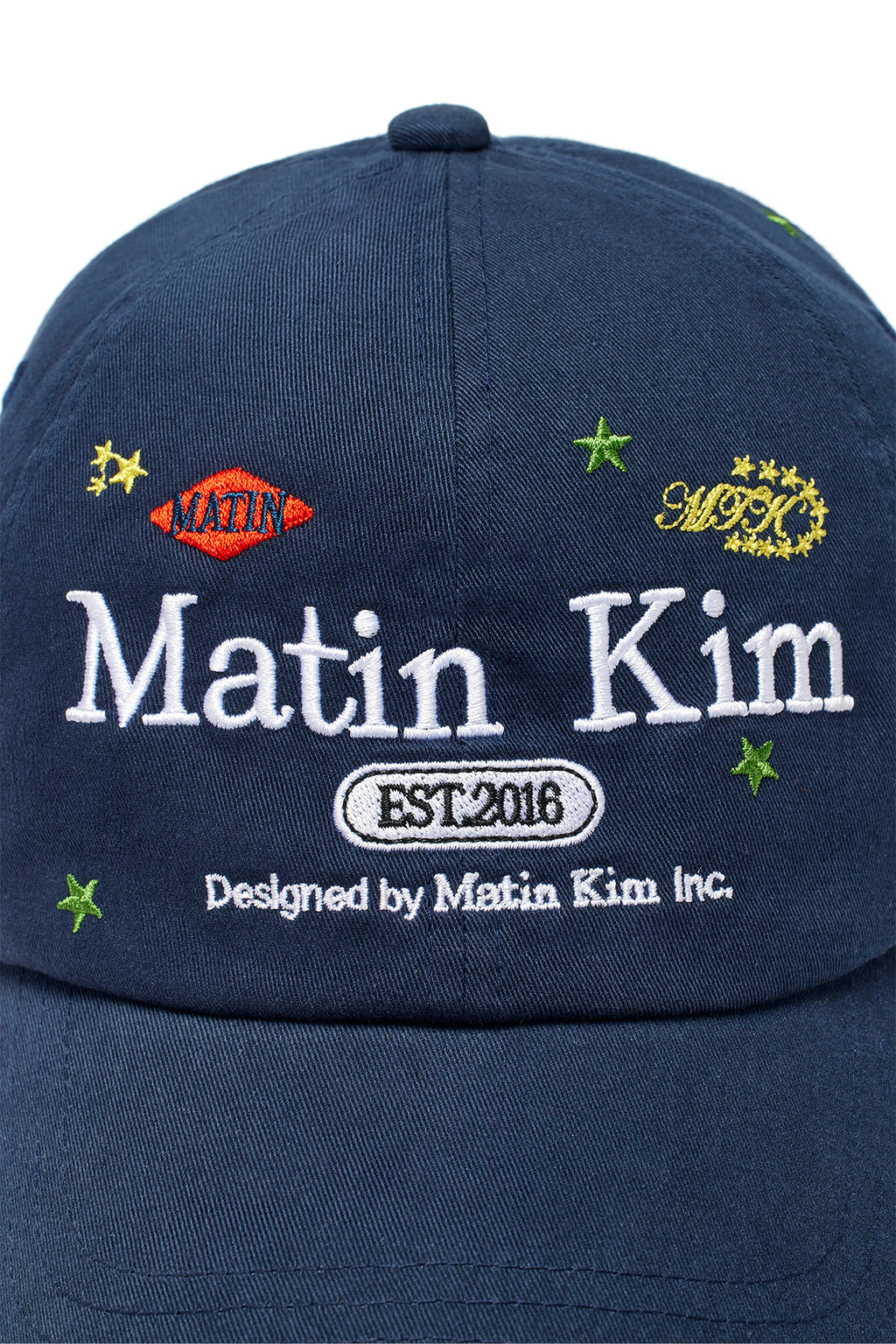 [matinkim] MATIN LOGO PLAY BALL CAP IN NAVY