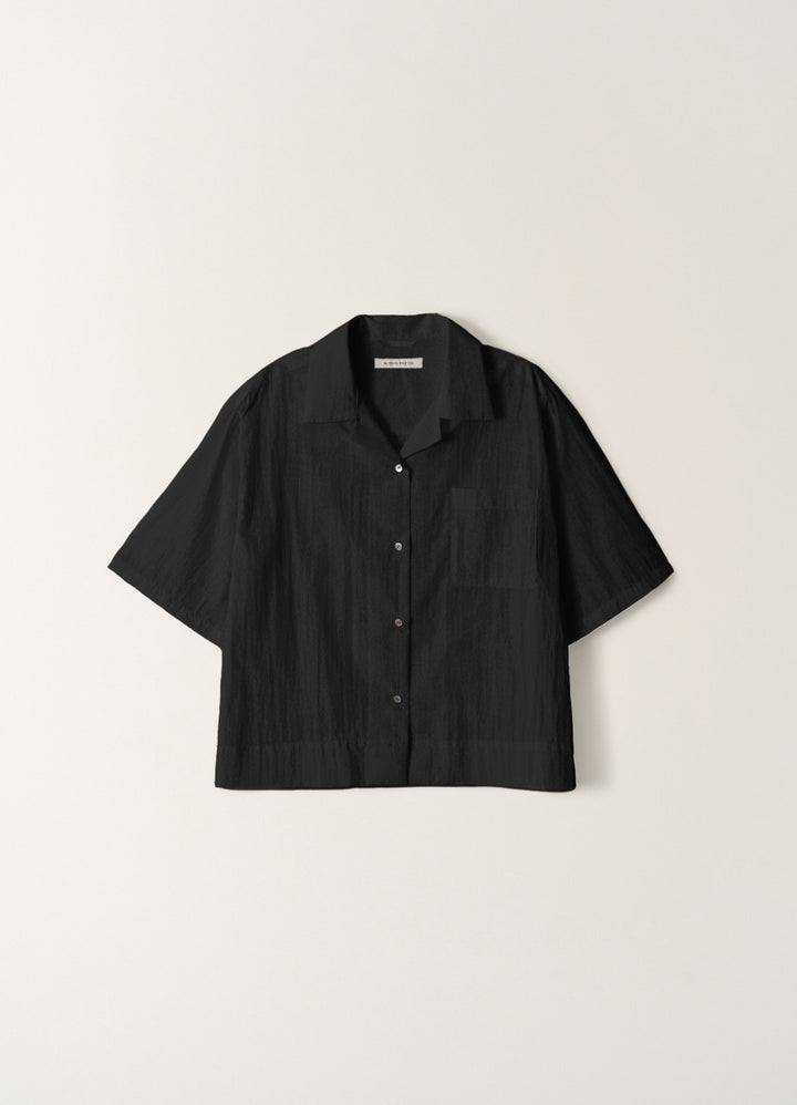 Nothing Written Rine short sleeve shirt (Black)
