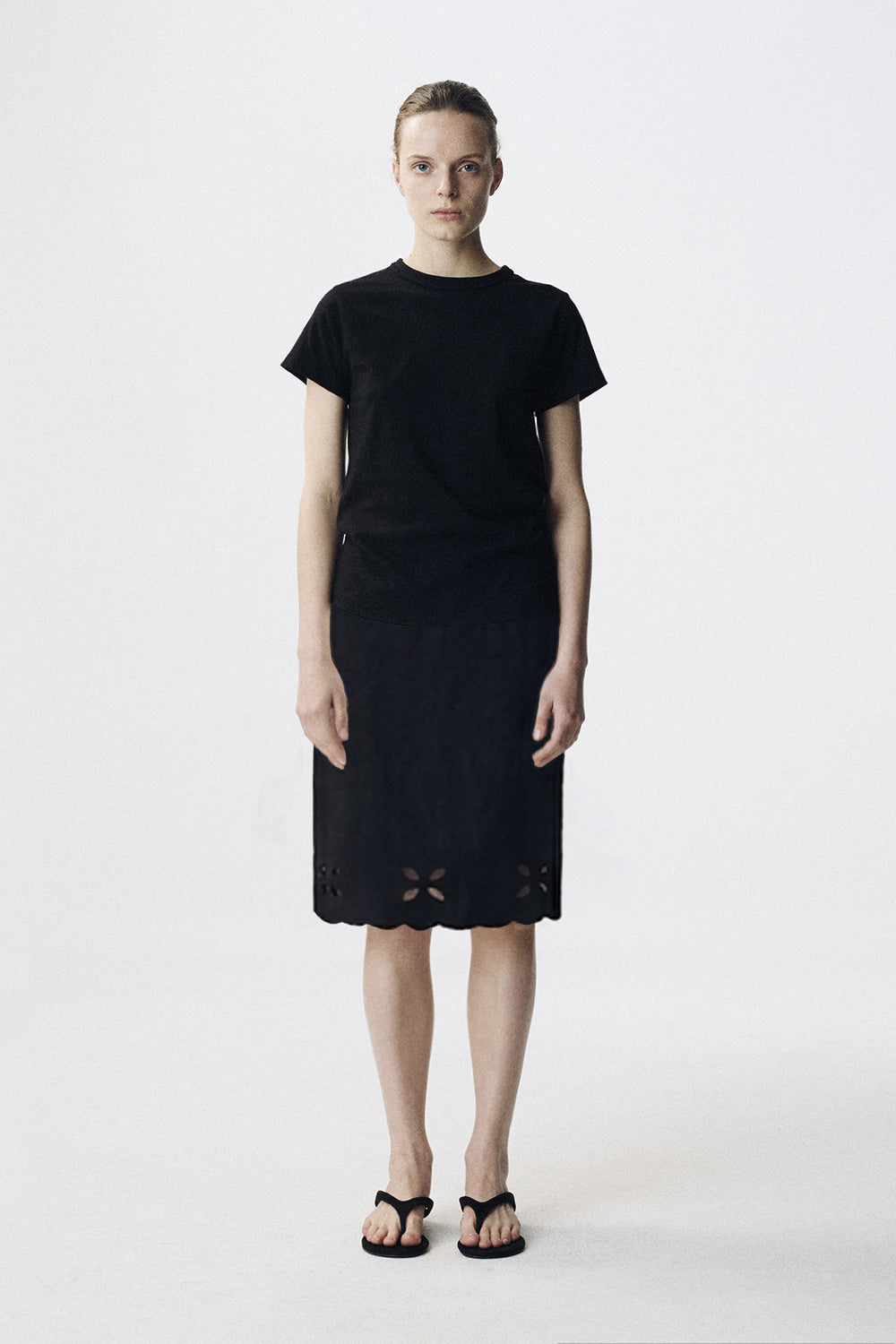 Nothing Written Lia cutout skirt (Black)