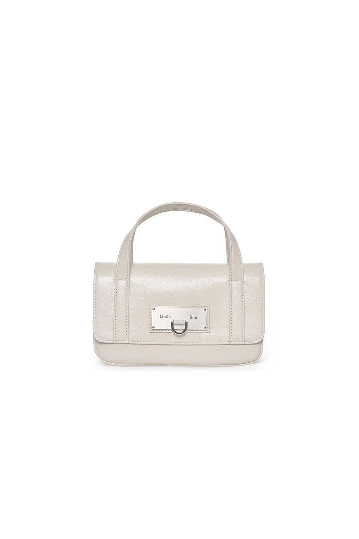 Matinkim Multi-Pocket Mini Cross Bag IN Ivory