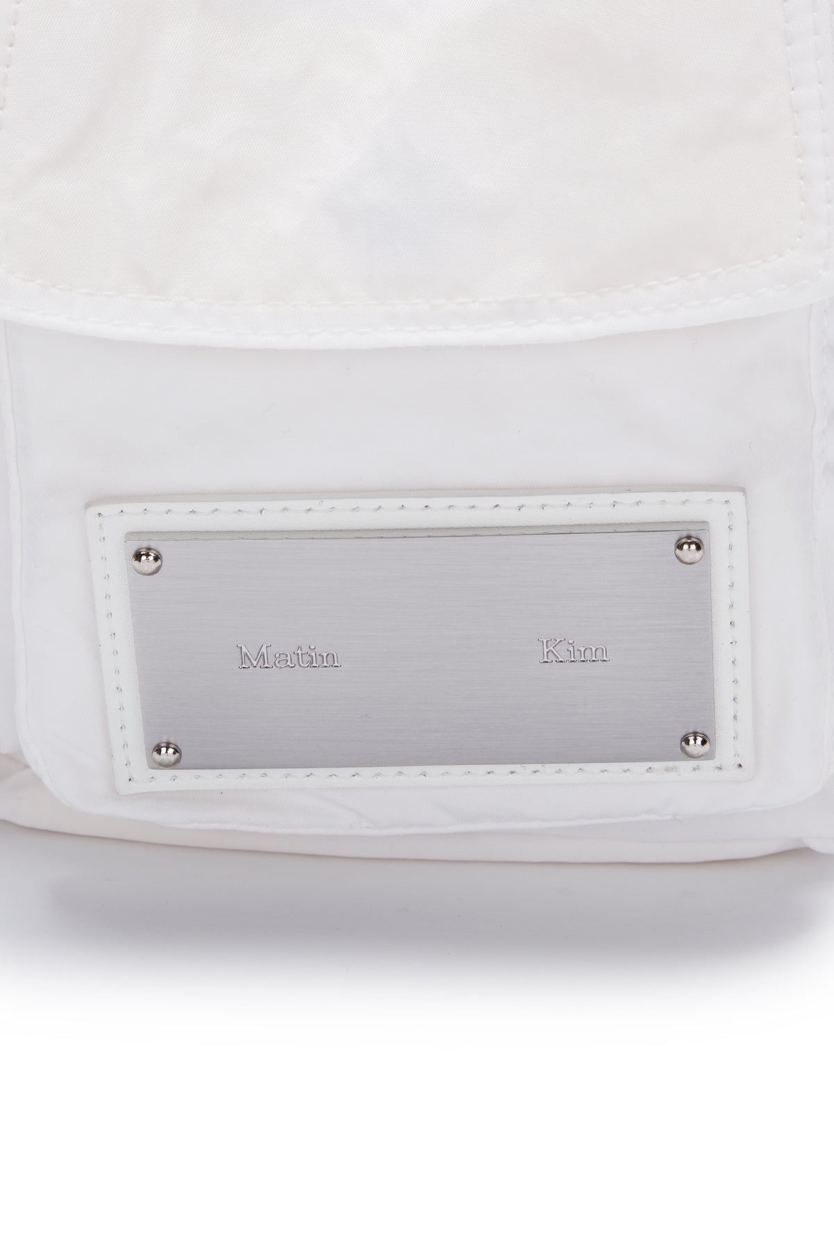 matinkim CARGO CROSS MINI BAG IN WHITE - View 4