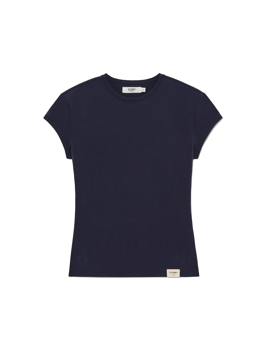 GLOWNY G Slim Tee (Navy)