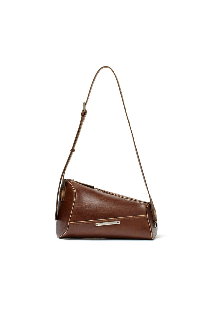 Matinkim Dirty Washed Diagonal Bag IN Brown