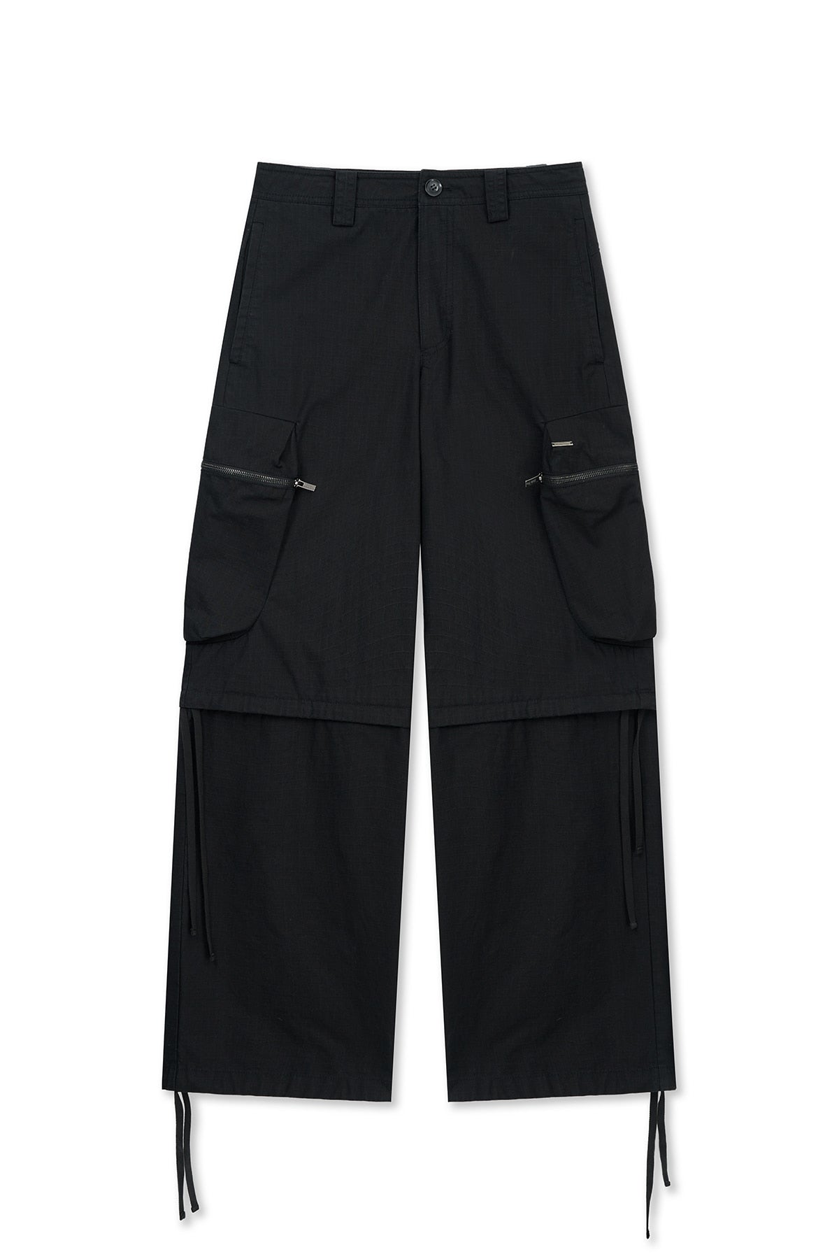 [matinkim] DETACHABLE CARGO PANTS IN BLACK