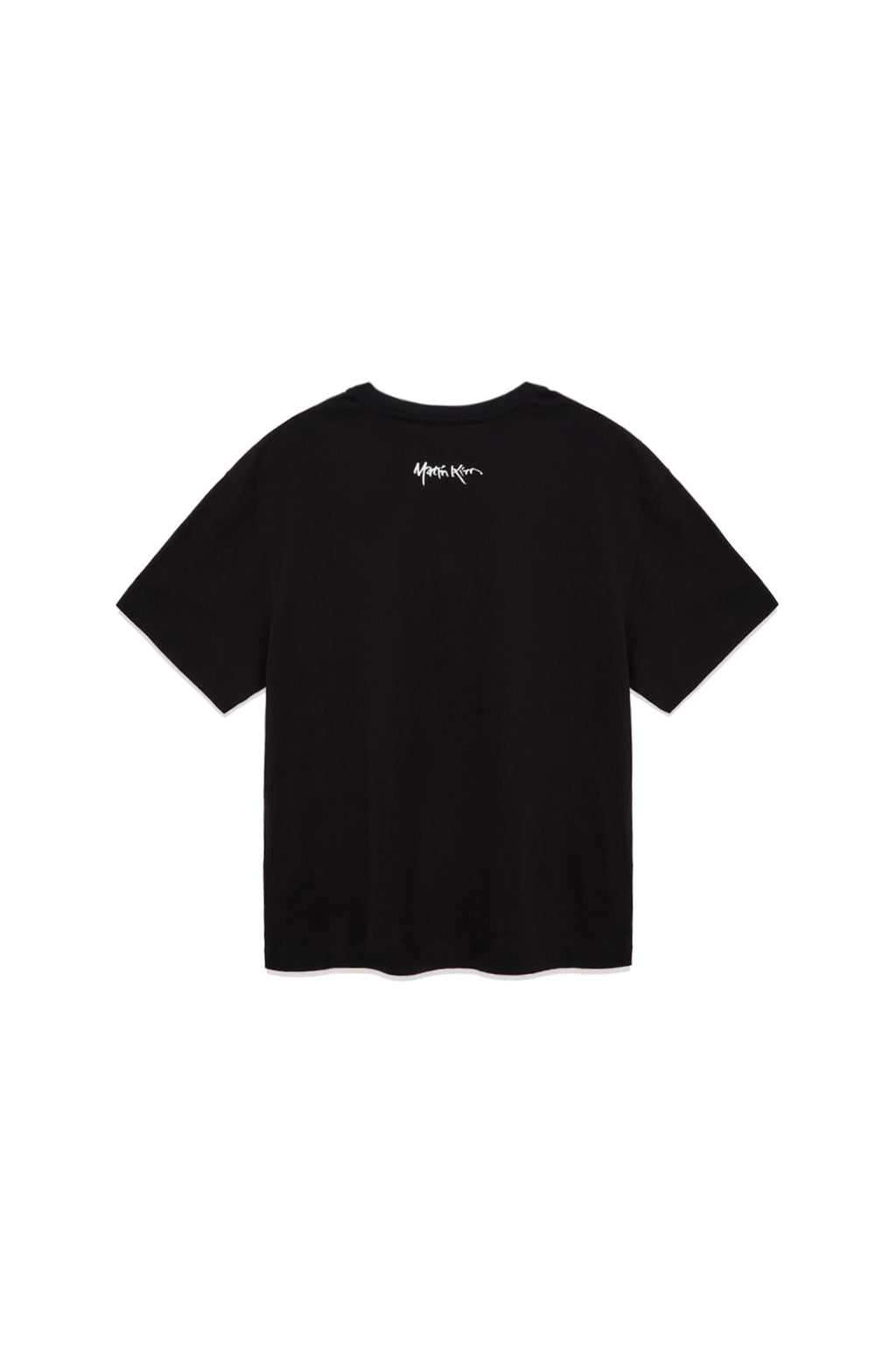 [matinkim] HANGEUL BIG LOGO POINT TOP IN BLACK