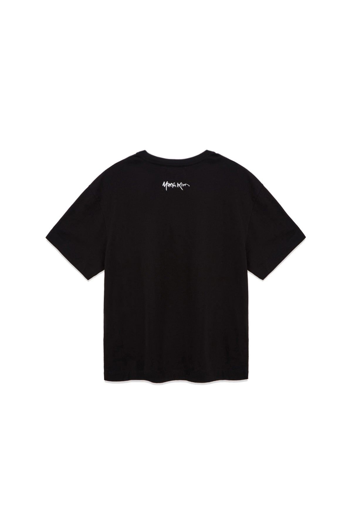 [matinkim] HANGEUL BIG LOGO POINT TOP IN BLACK