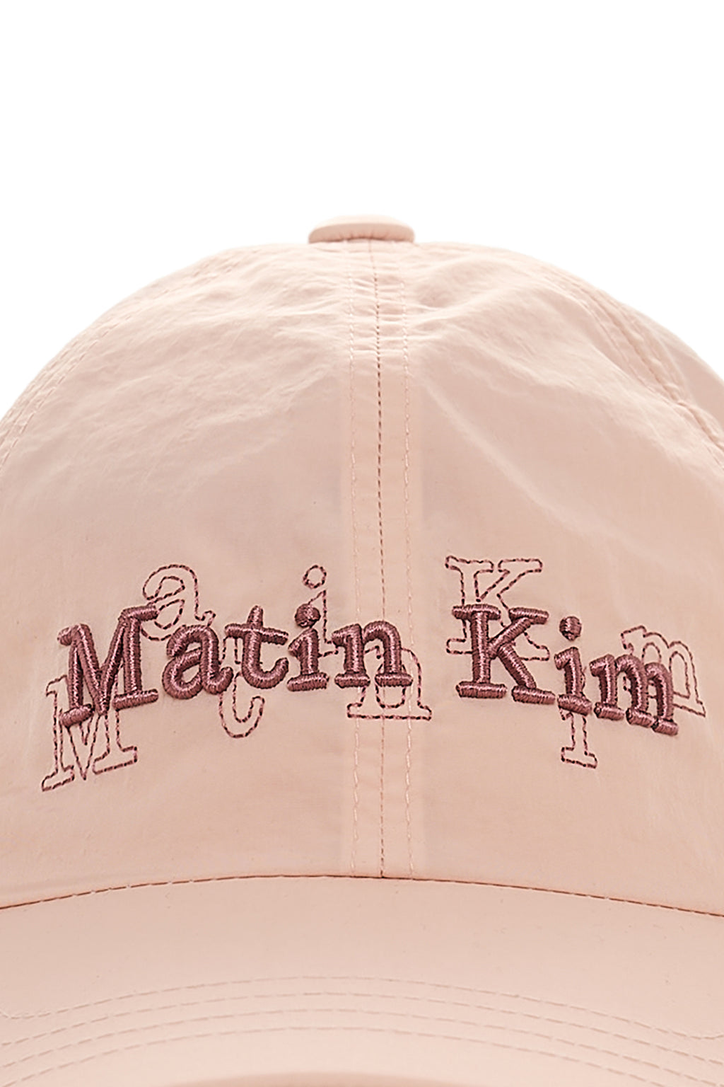 [matinkim] Overlay Logo Ball Cap IN Pink