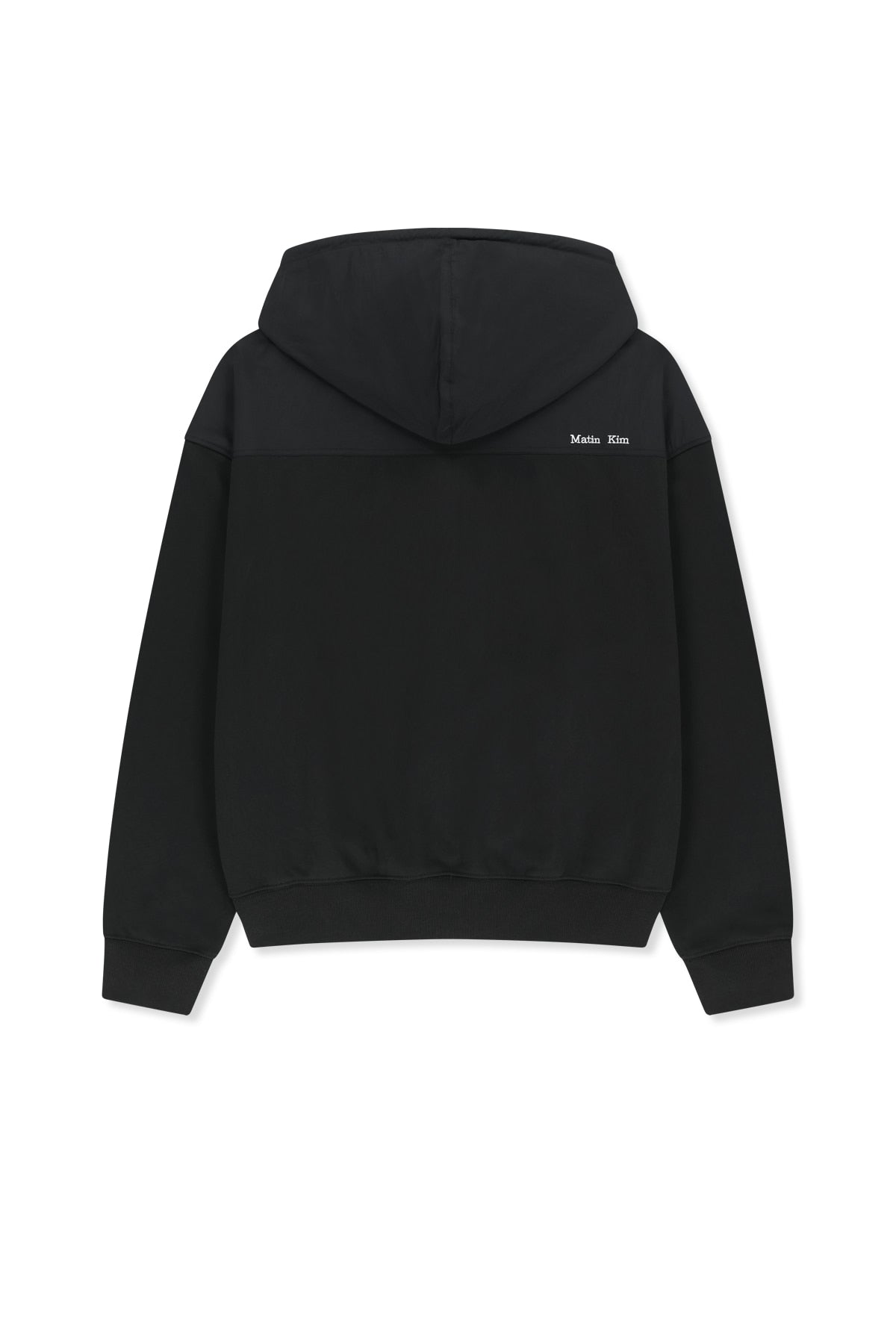 Matinkim Color Block Hoody Zip UP IN Charcoal