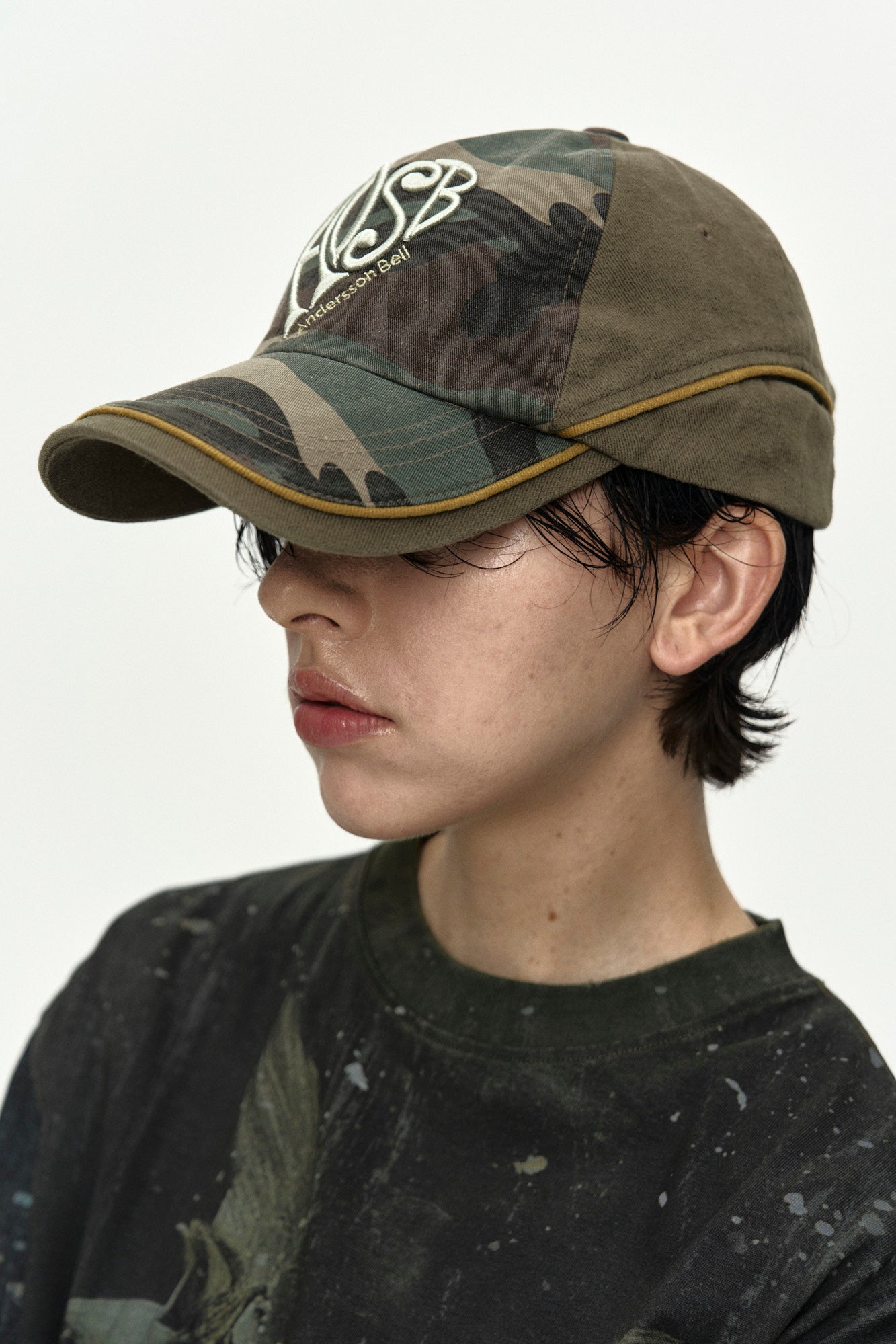 Andersson Bell (Essential) Unisex Heart Logo Embroidery Layered Cap