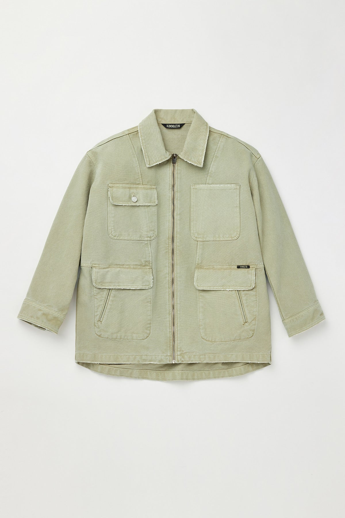 Matinkim Vintage Washed Work Jacket IN Beige