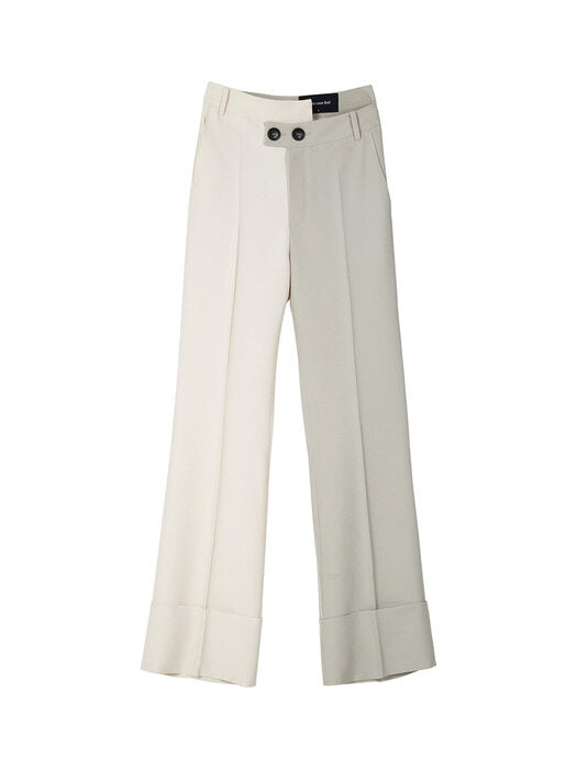 [andersson bell] ANDREEA FIFTY FIFTY TROUSERS apa290w(Ivory)