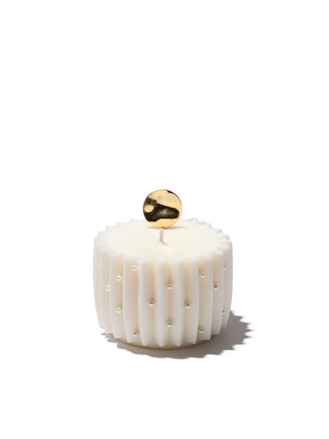 [EENK] Cup Cake Candle (White)
