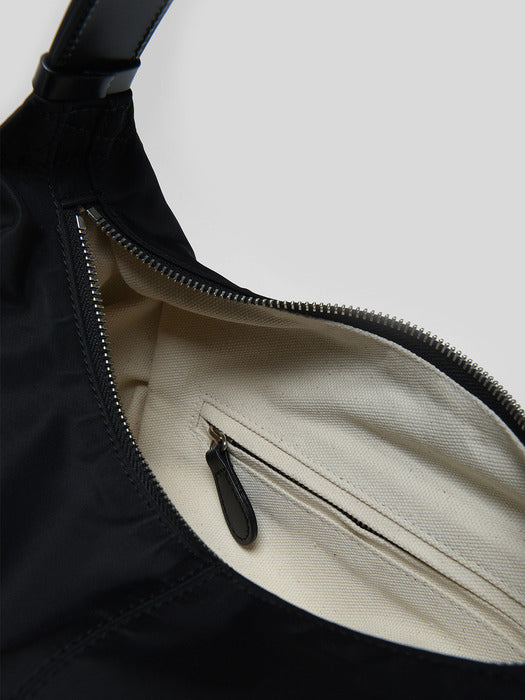 Exclusive HT Nylon Shoulder Bag (Black)
