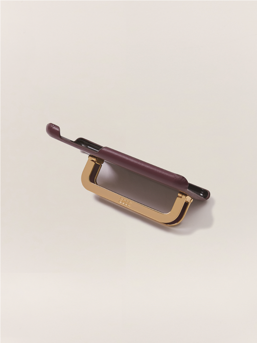 Eenk Iphone Max Case Liney Burgundy