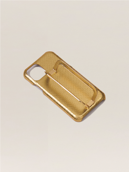 [EENK] Iphone XS/11/11Pro/11Pro Max Case Liney Gold
