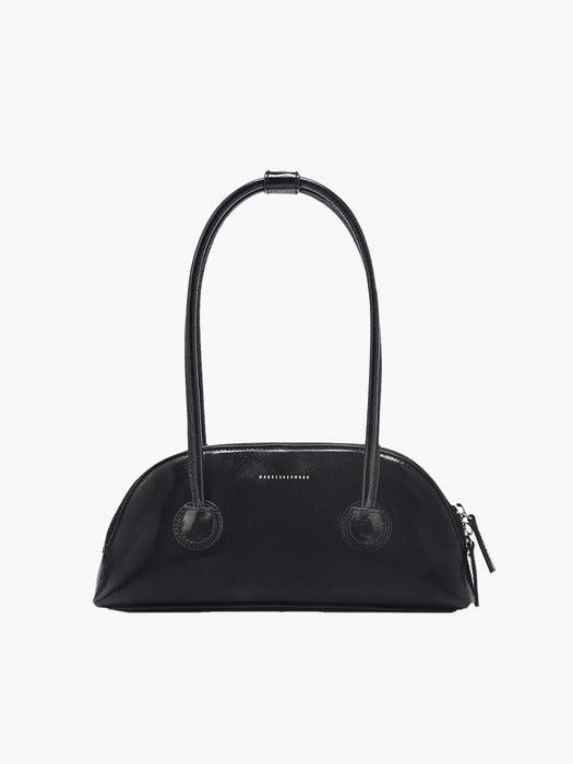 Margesherwood Bessette Shoulder black crinkle